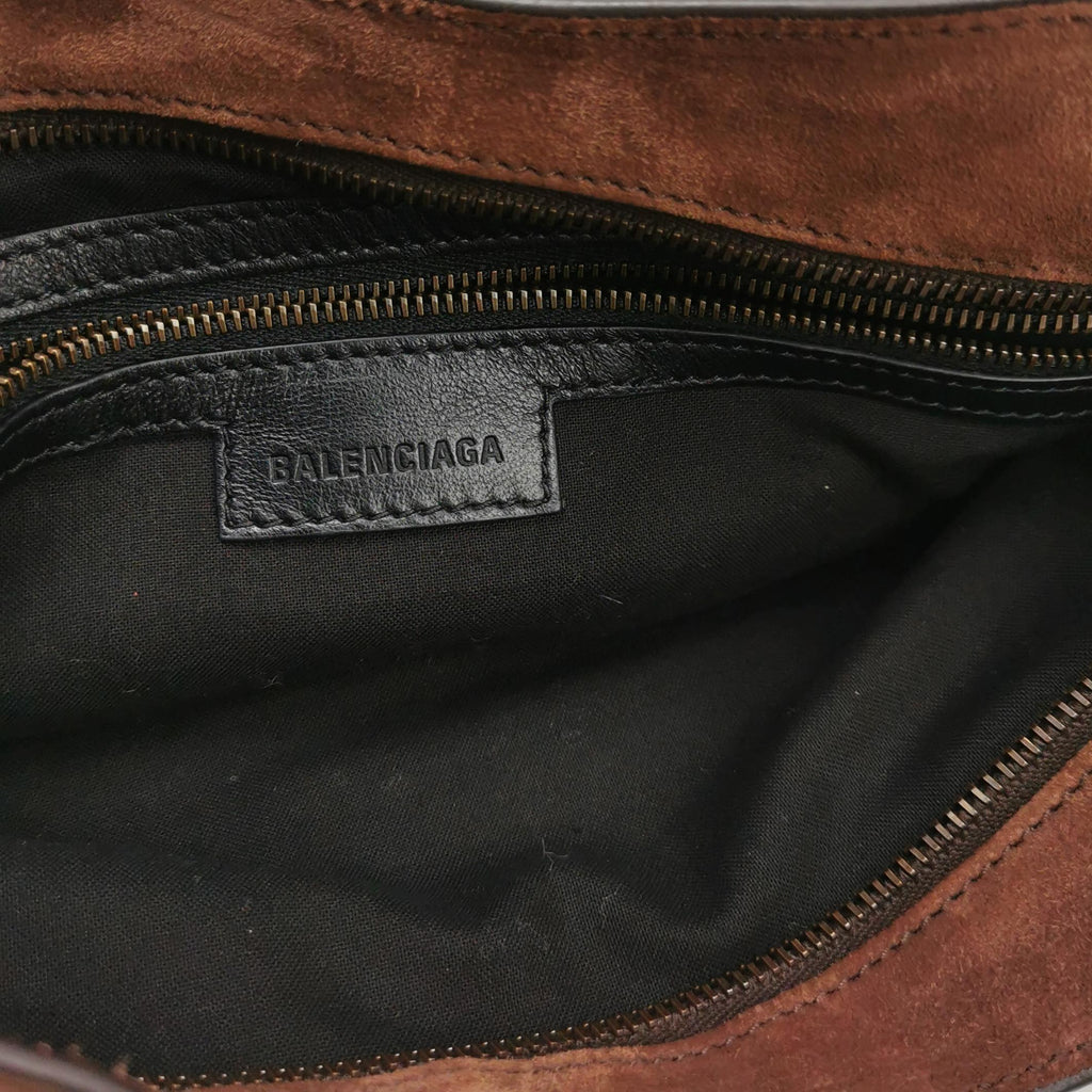 Balenciaga Le City Medium Suede