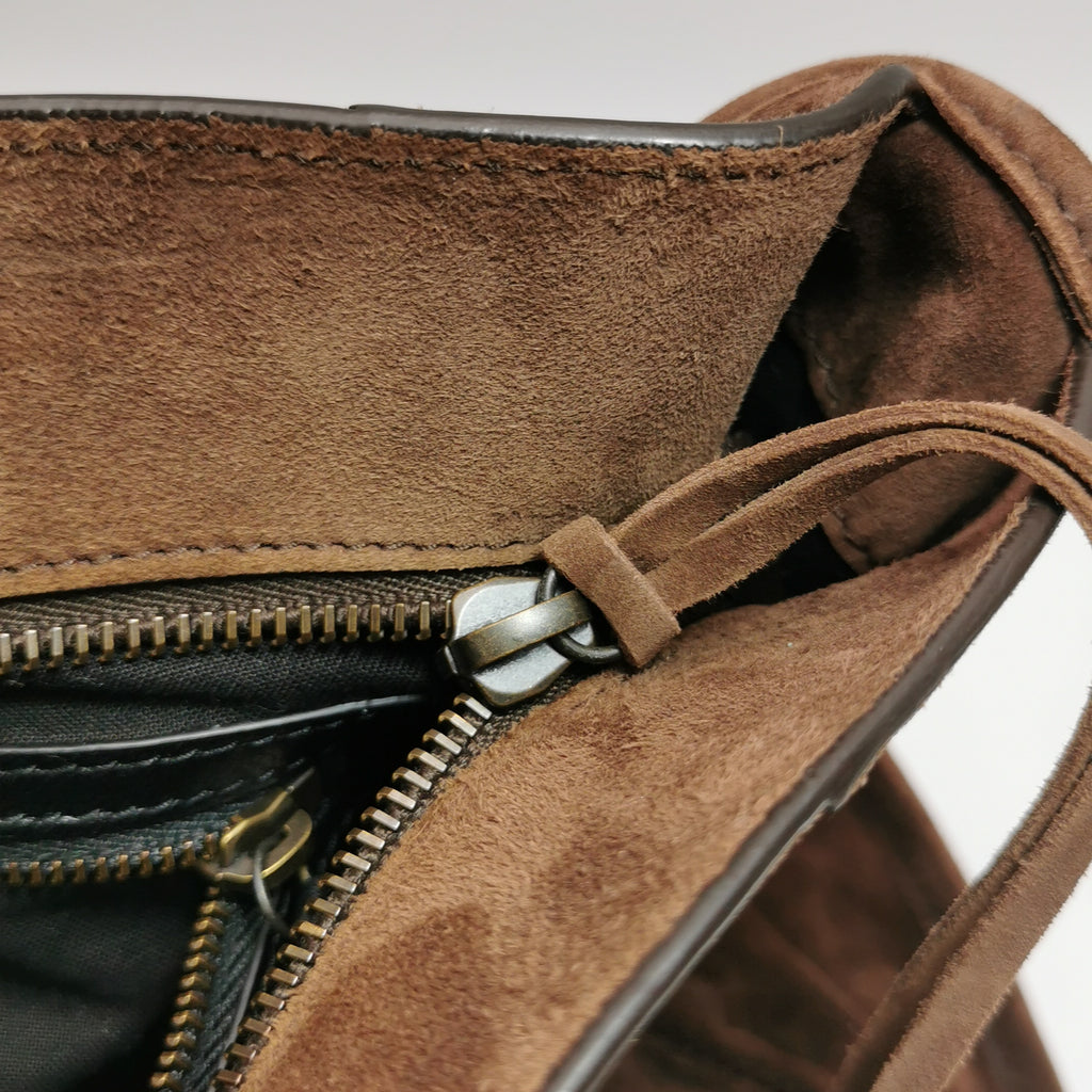 Balenciaga Le City Medium Suede