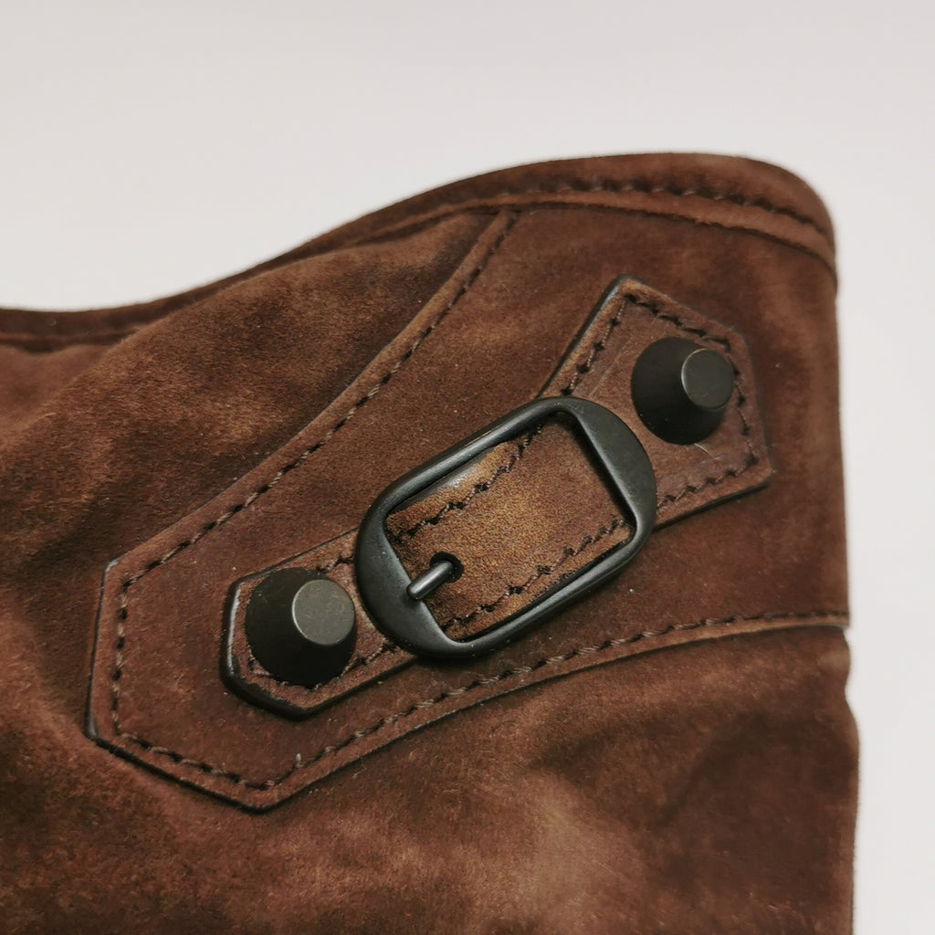 Balenciaga Le City Medium Suede