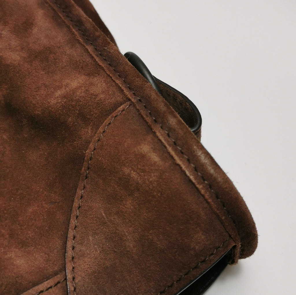 Balenciaga Le City Medium Suede