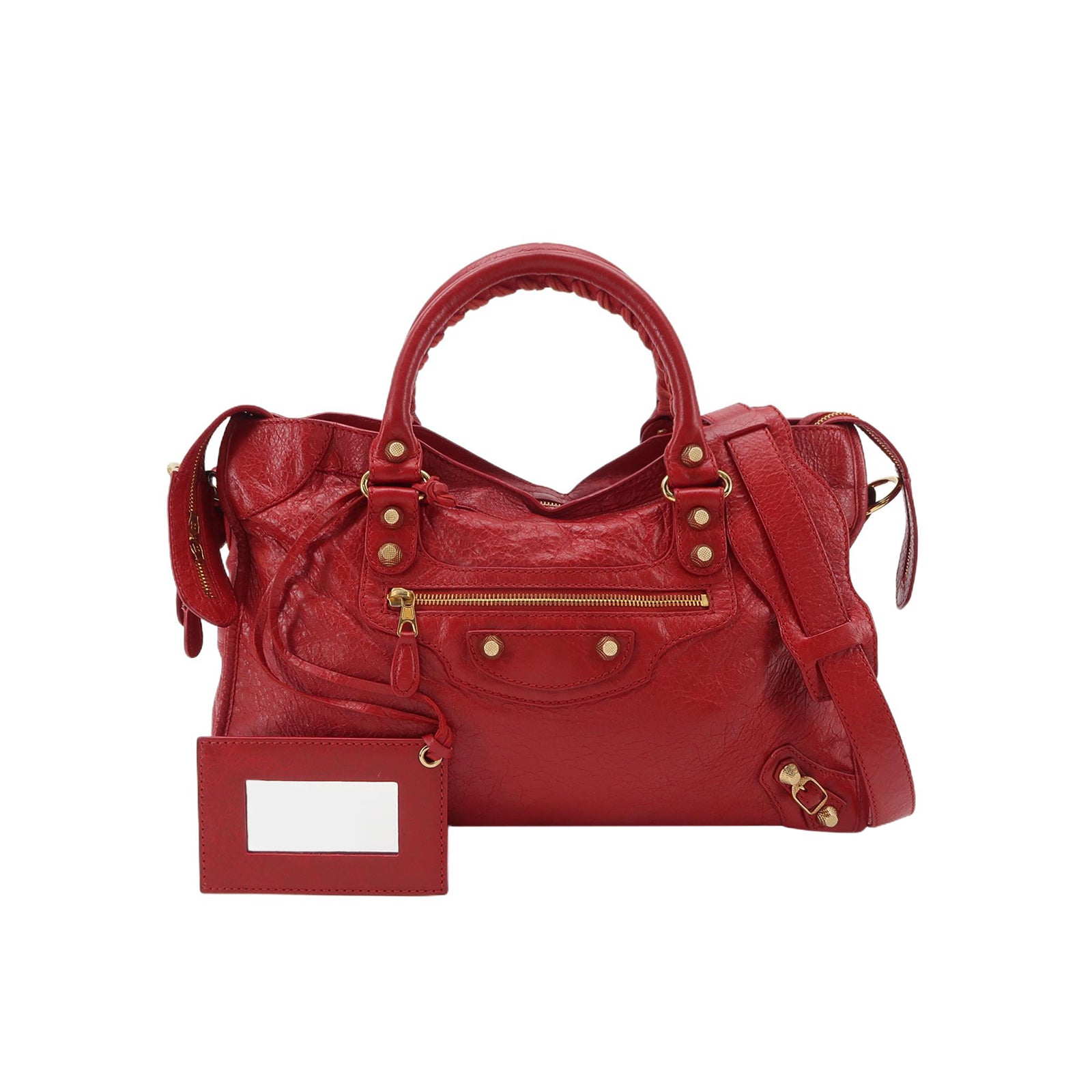 Balenciaga Classic City Medium Red