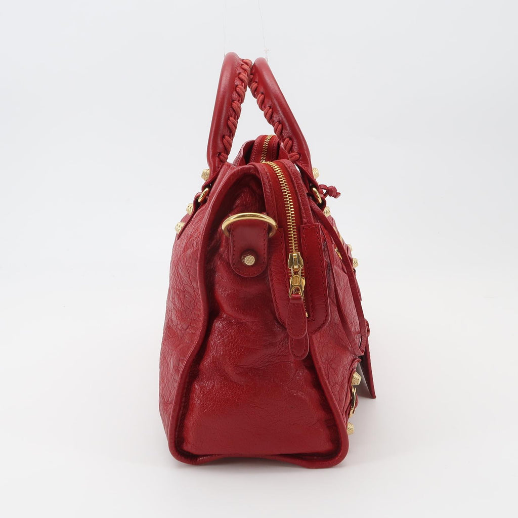 Balenciaga Classic City Medium Red
