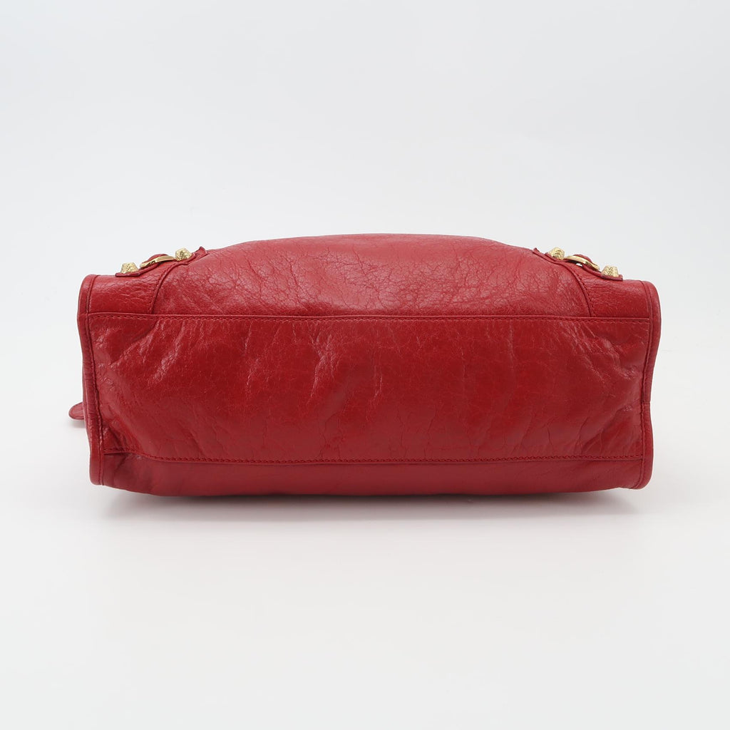 Balenciaga Classic City Medium Red