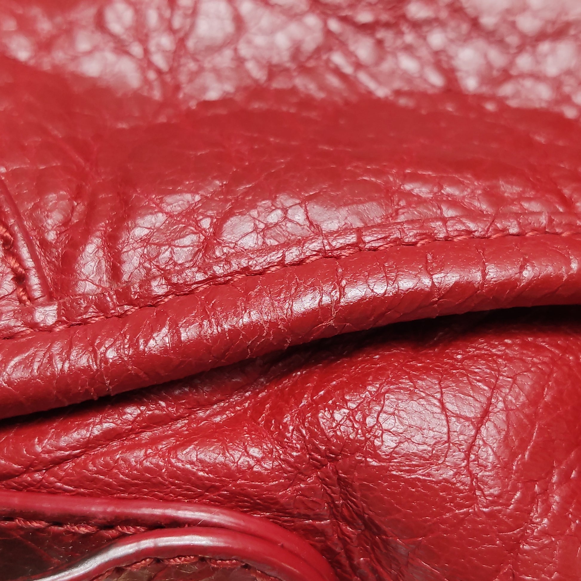 Balenciaga Classic City Medium Red
