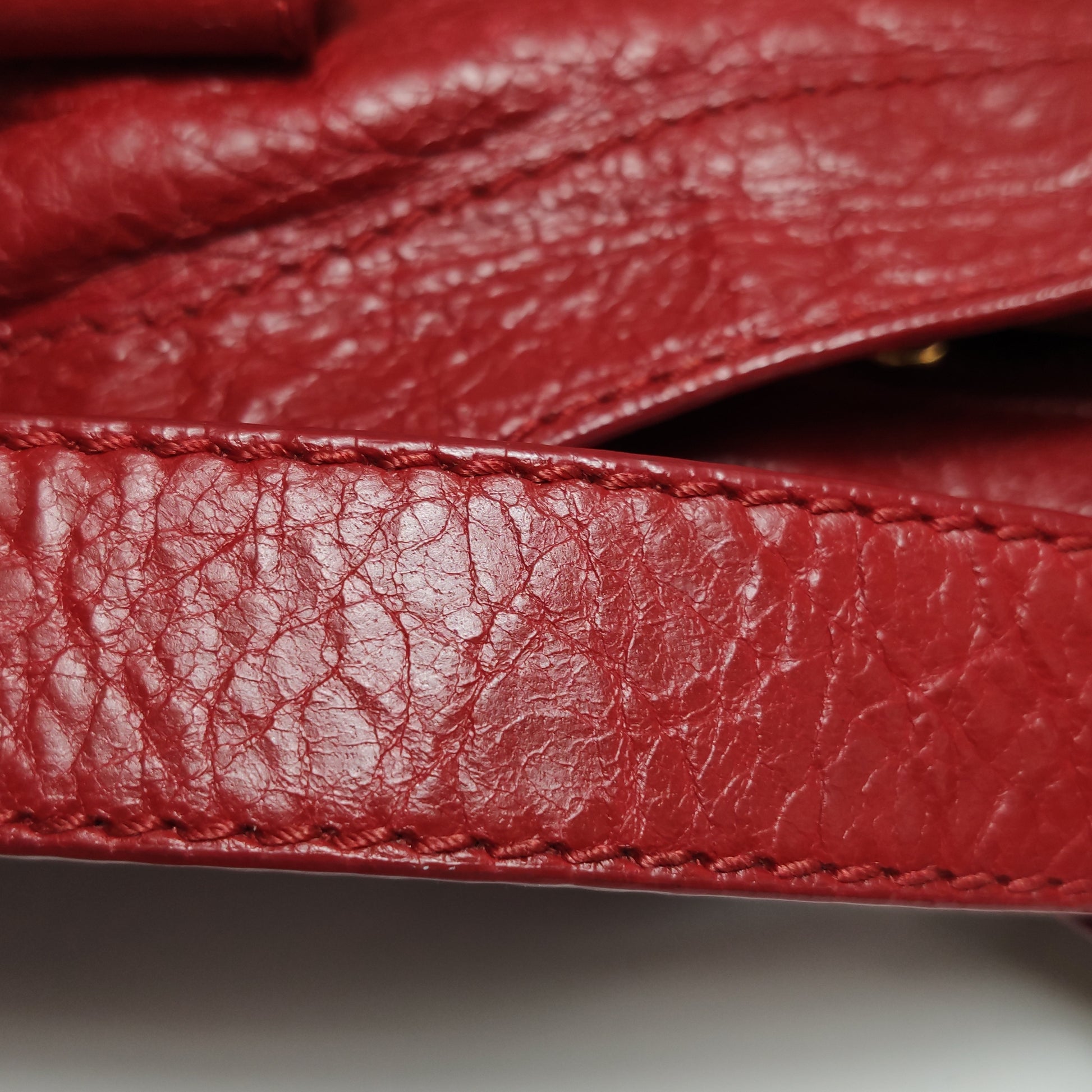 Balenciaga Classic City Medium Red