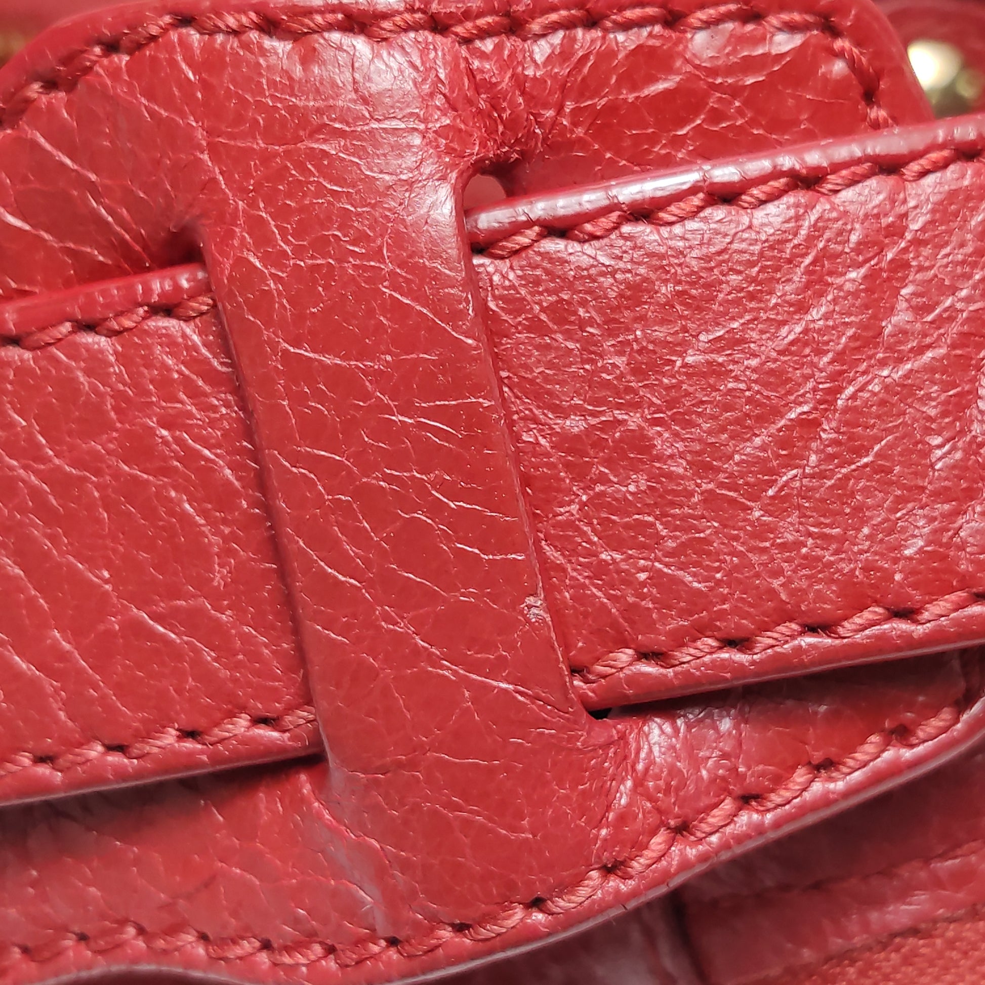 Balenciaga Classic City Medium Red