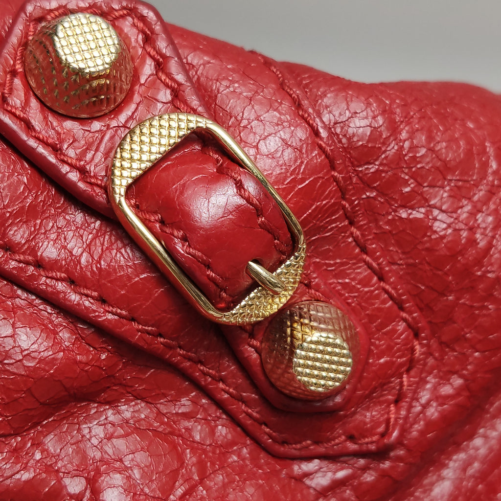 Balenciaga Classic City Medium Red