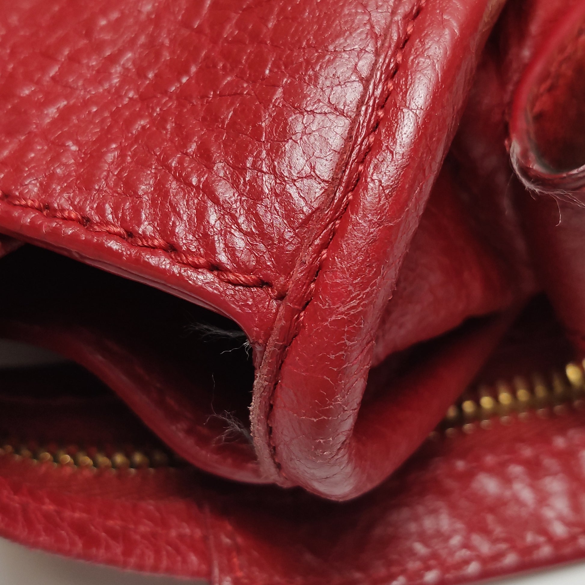 Balenciaga Classic City Medium Red