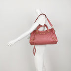 Balenciaga Classic Giant City Medium Rose Bruyere