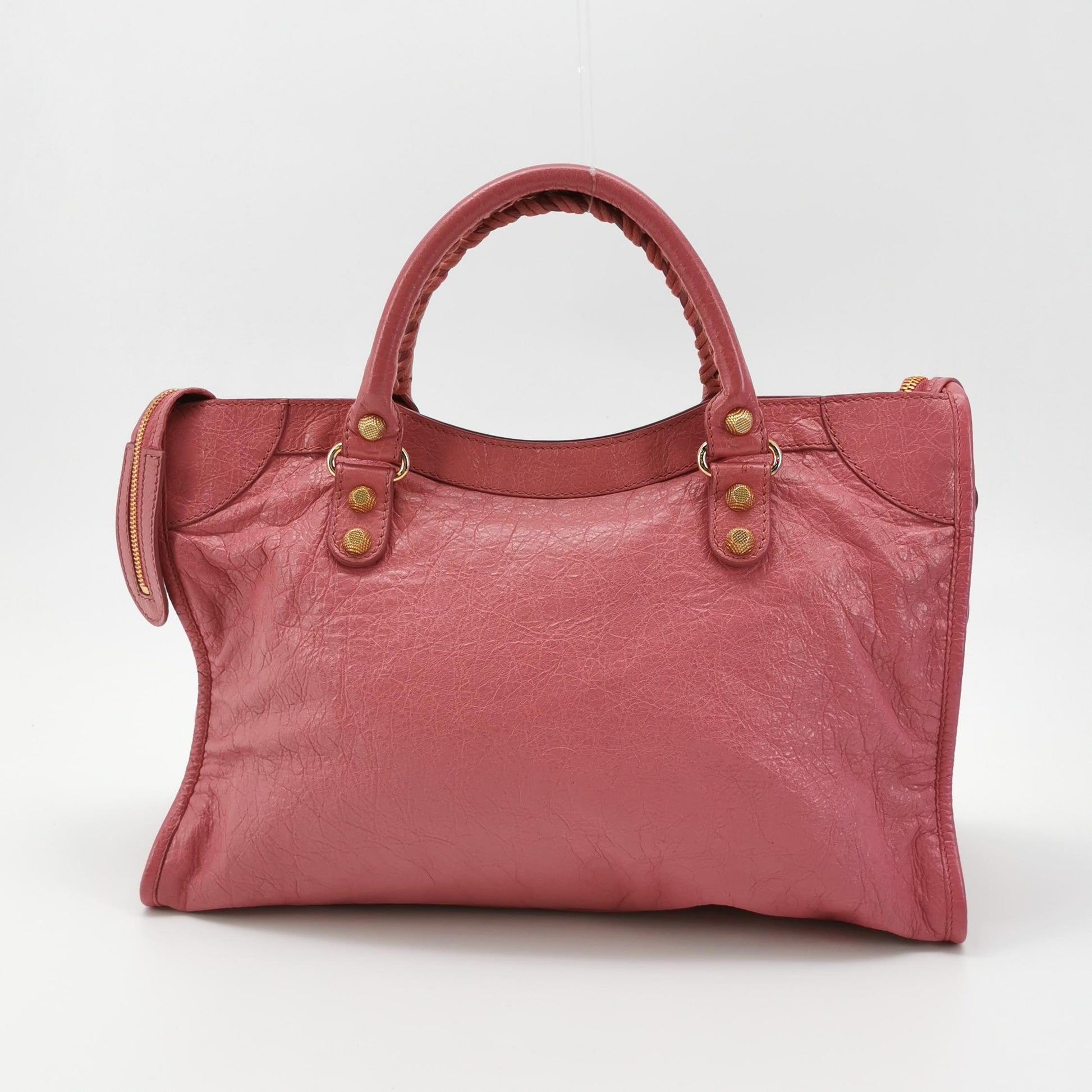 Balenciaga Classic Giant City Medium Rose Bruyere
