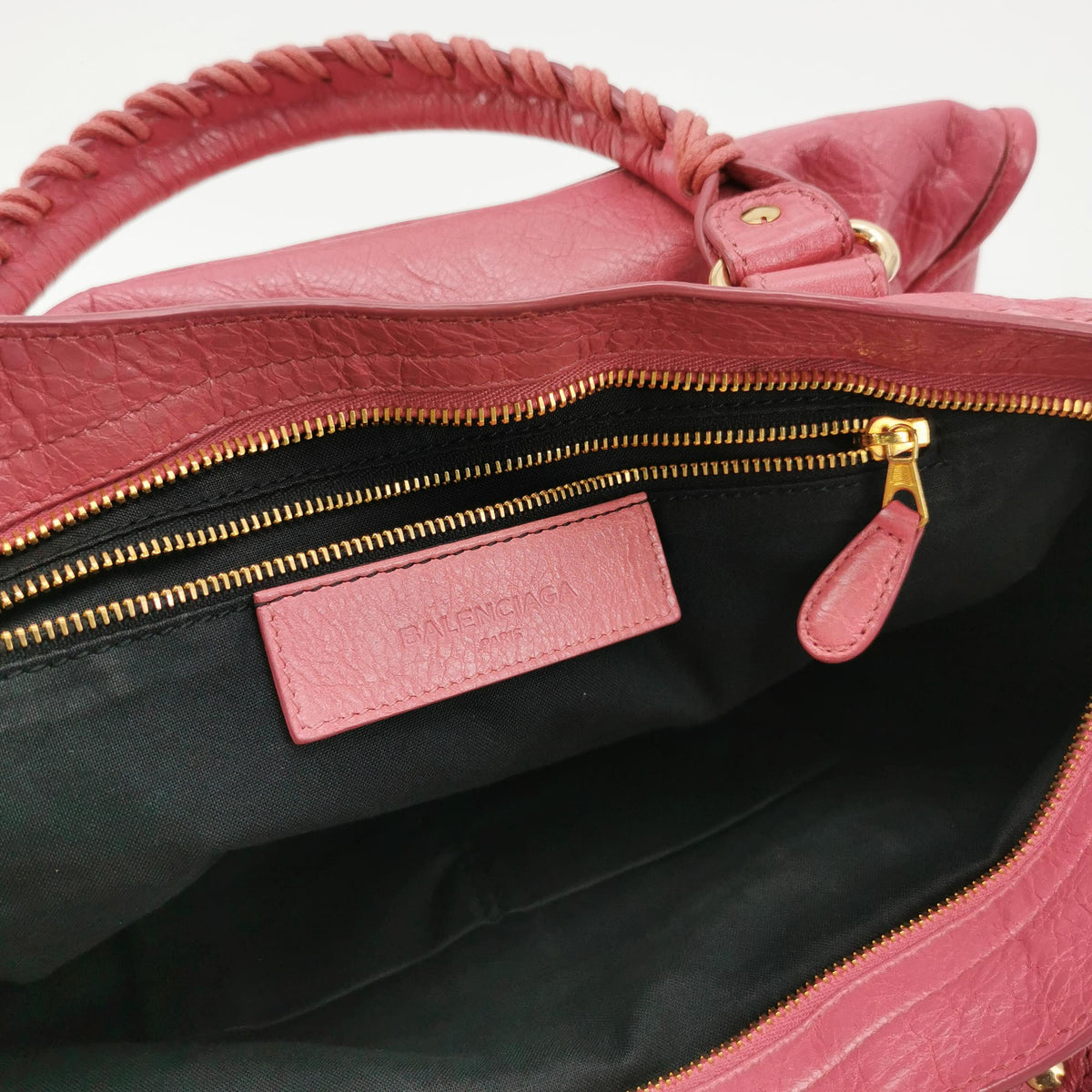 Balenciaga Classic Giant City Medium Rose Bruyere