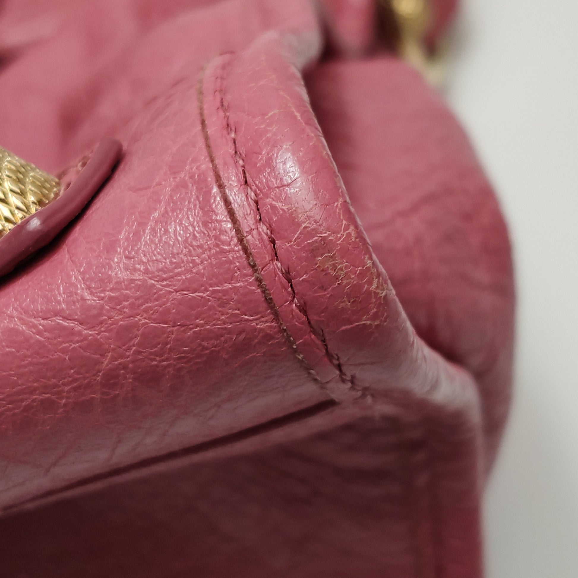 Balenciaga Classic Giant City Medium Rose Bruyere