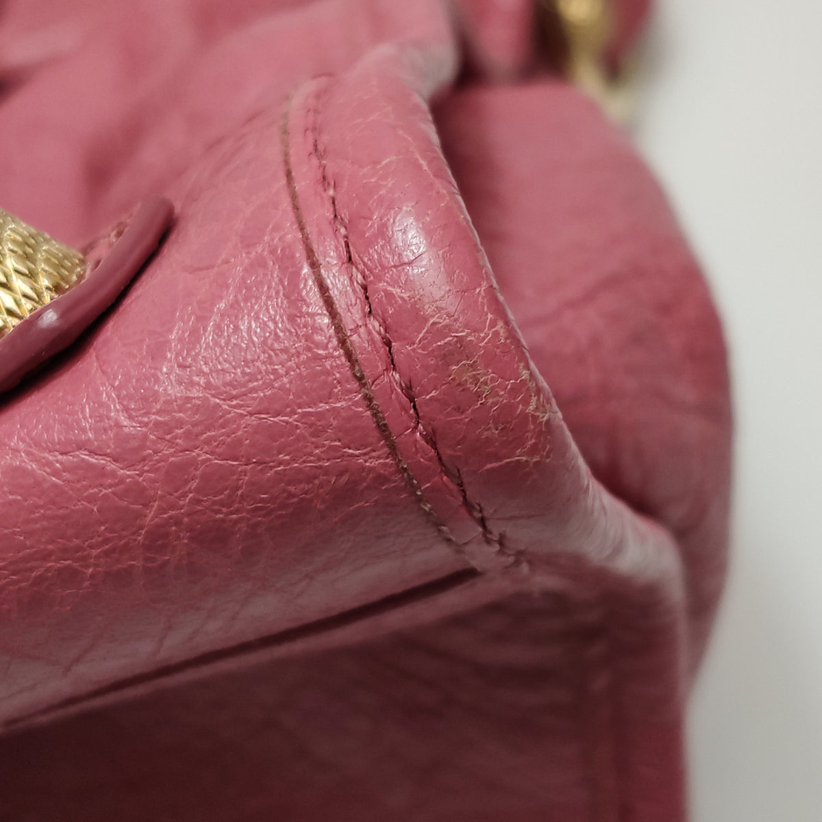 Balenciaga Classic Giant City Medium Rose Bruyere