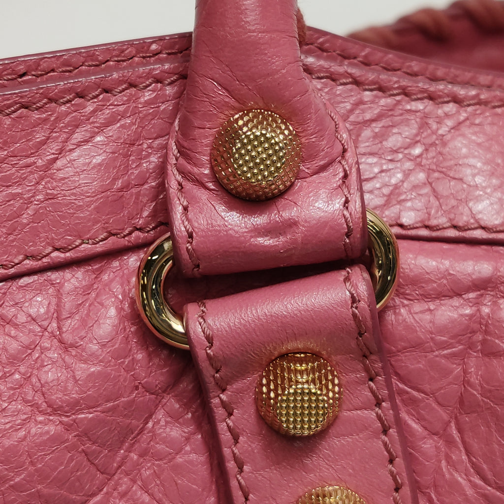 Balenciaga Classic Giant City Medium Rose Bruyere