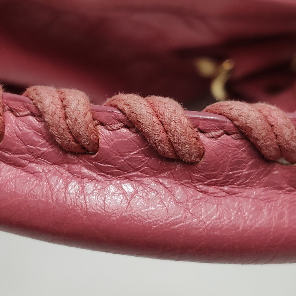 Balenciaga Classic Giant City Medium Rose Bruyere