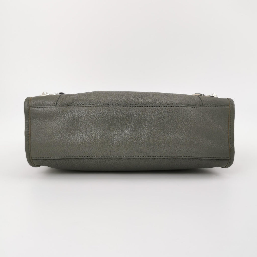 Balenciaga City Metallic Edge Small Gray SHW