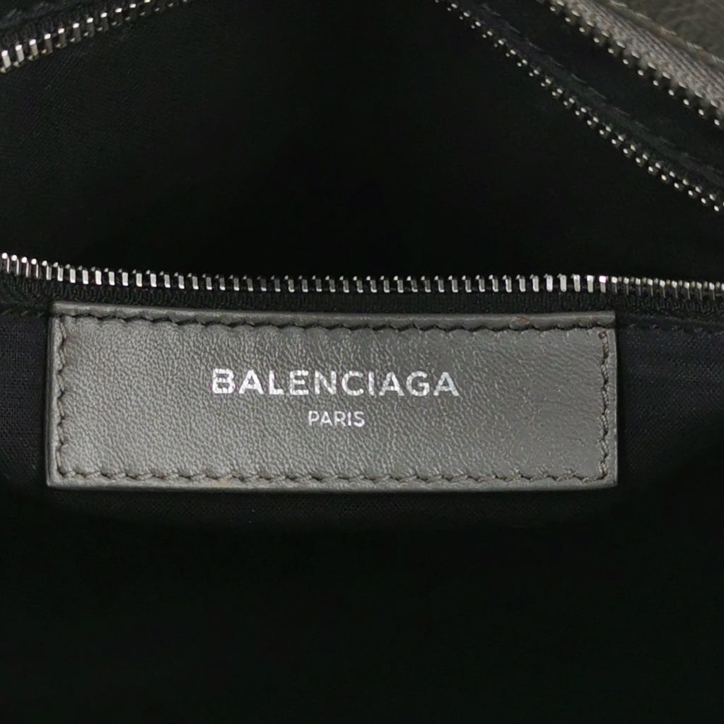 Balenciaga City Metallic Edge Small Gray SHW