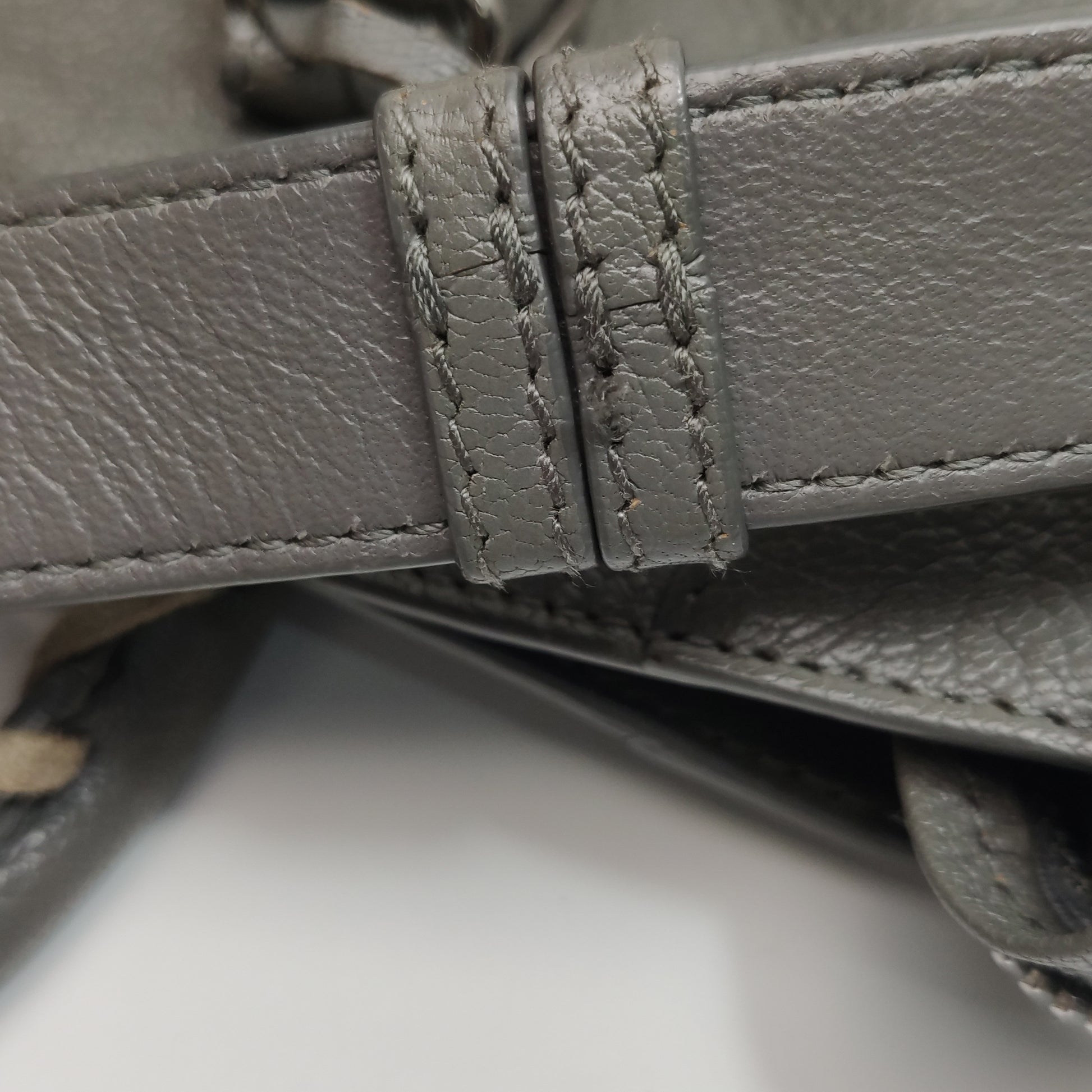 Balenciaga City Metallic Edge Small Gray SHW