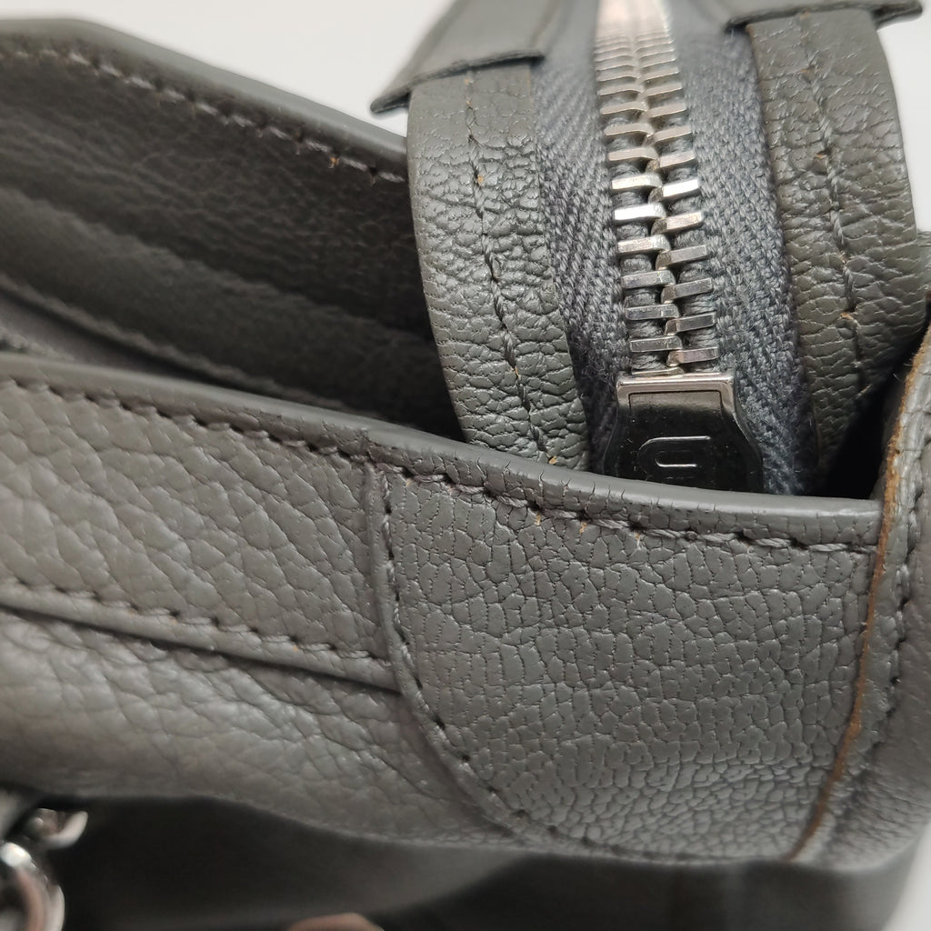 Balenciaga City Metallic Edge Small Gray SHW