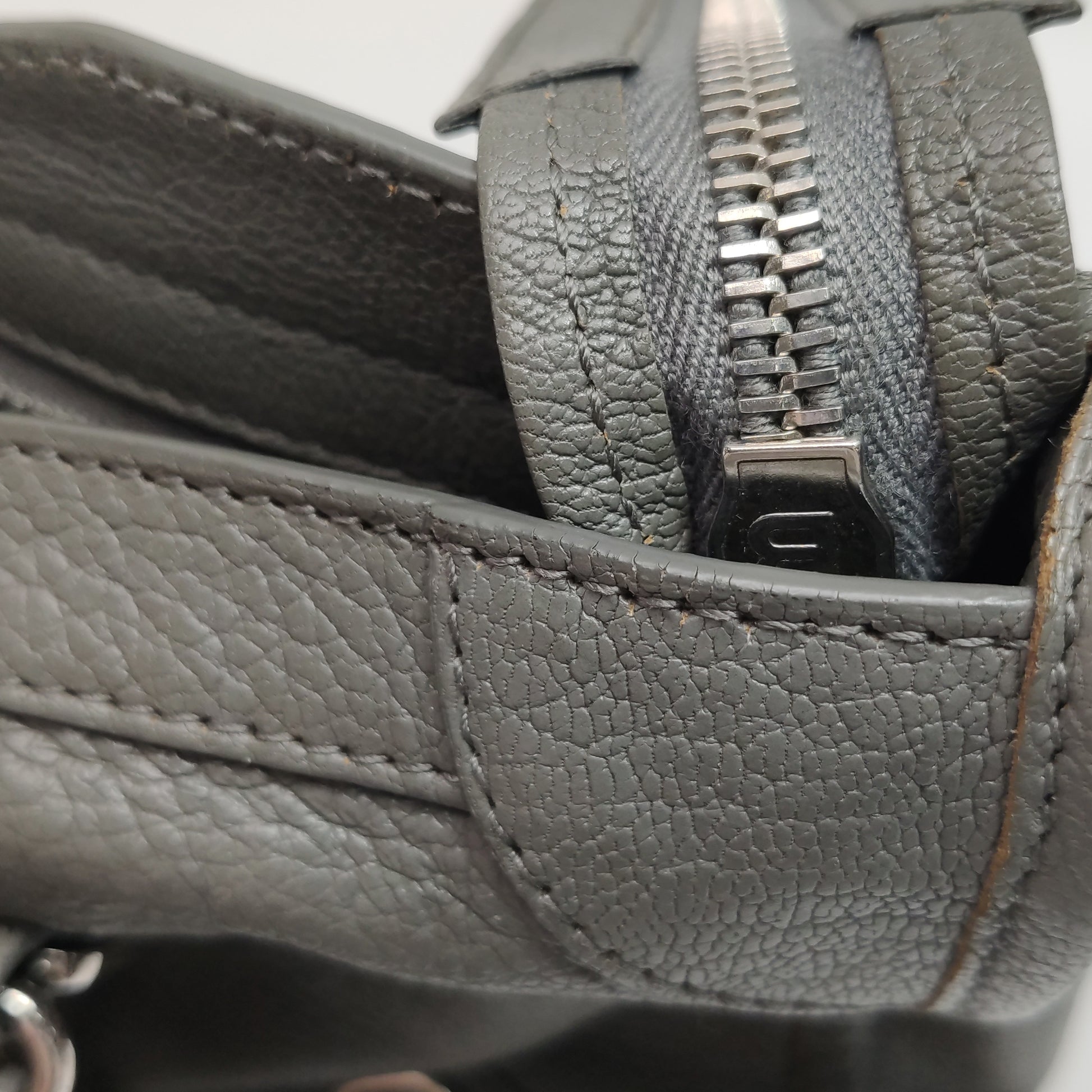 Balenciaga City Metallic Edge Small Gray SHW