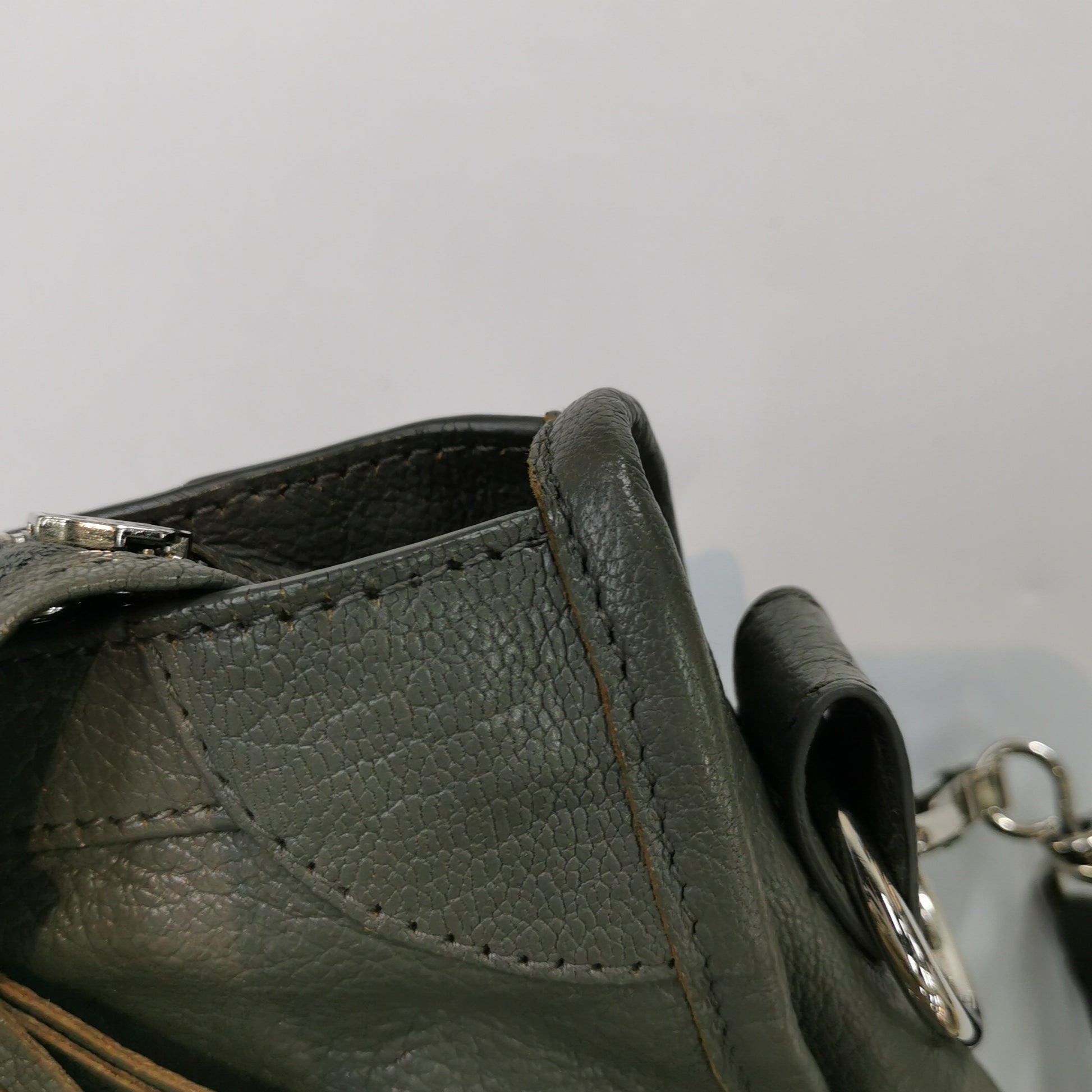 Balenciaga City Metallic Edge Small Gray SHW