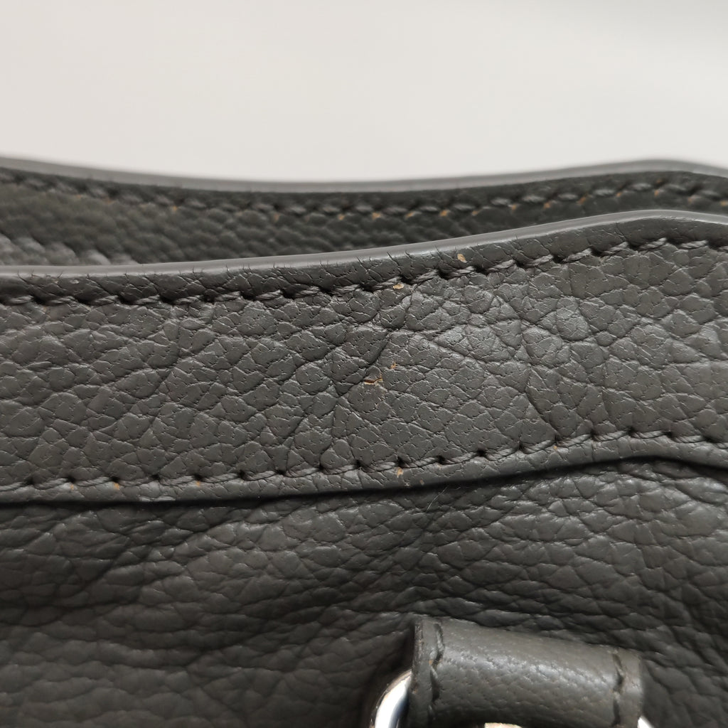 Balenciaga City Metallic Edge Small Gray SHW