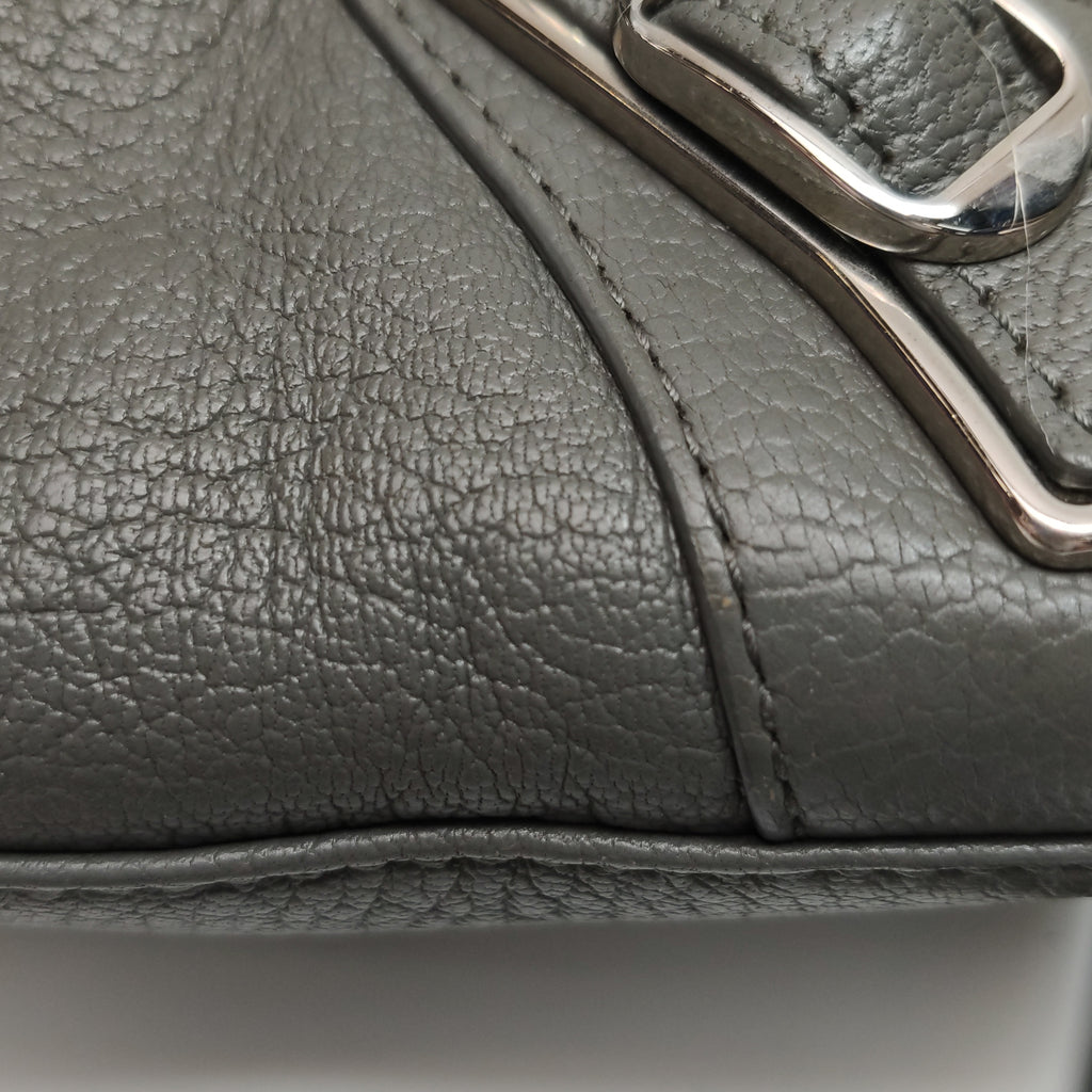 Balenciaga City Metallic Edge Small Gray SHW