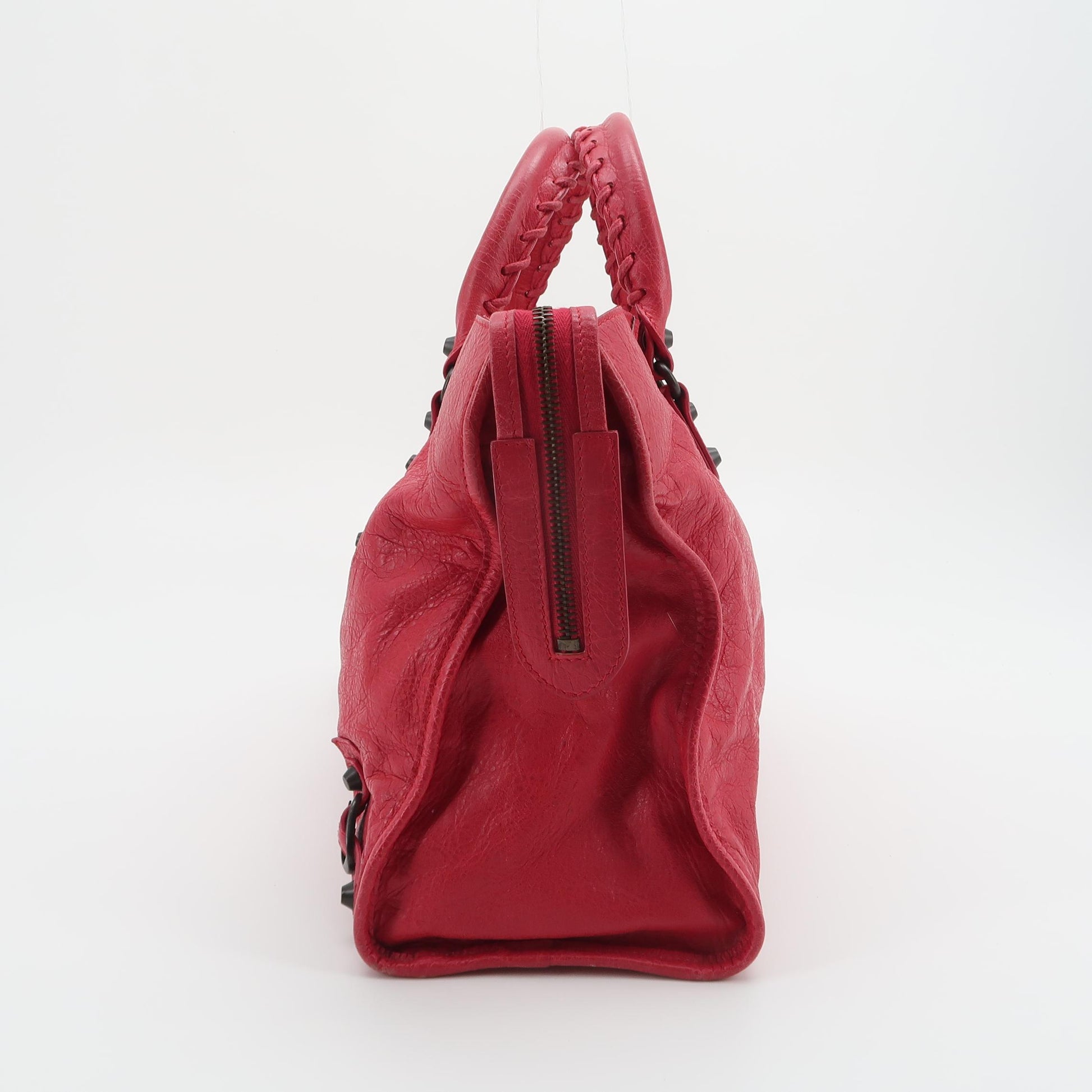 Balenciaga Classic City Medium Red RHW