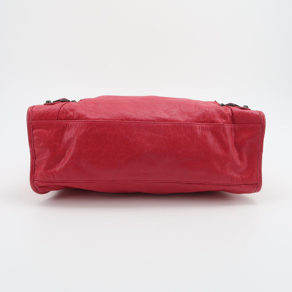 Balenciaga Classic City Medium Red RHW