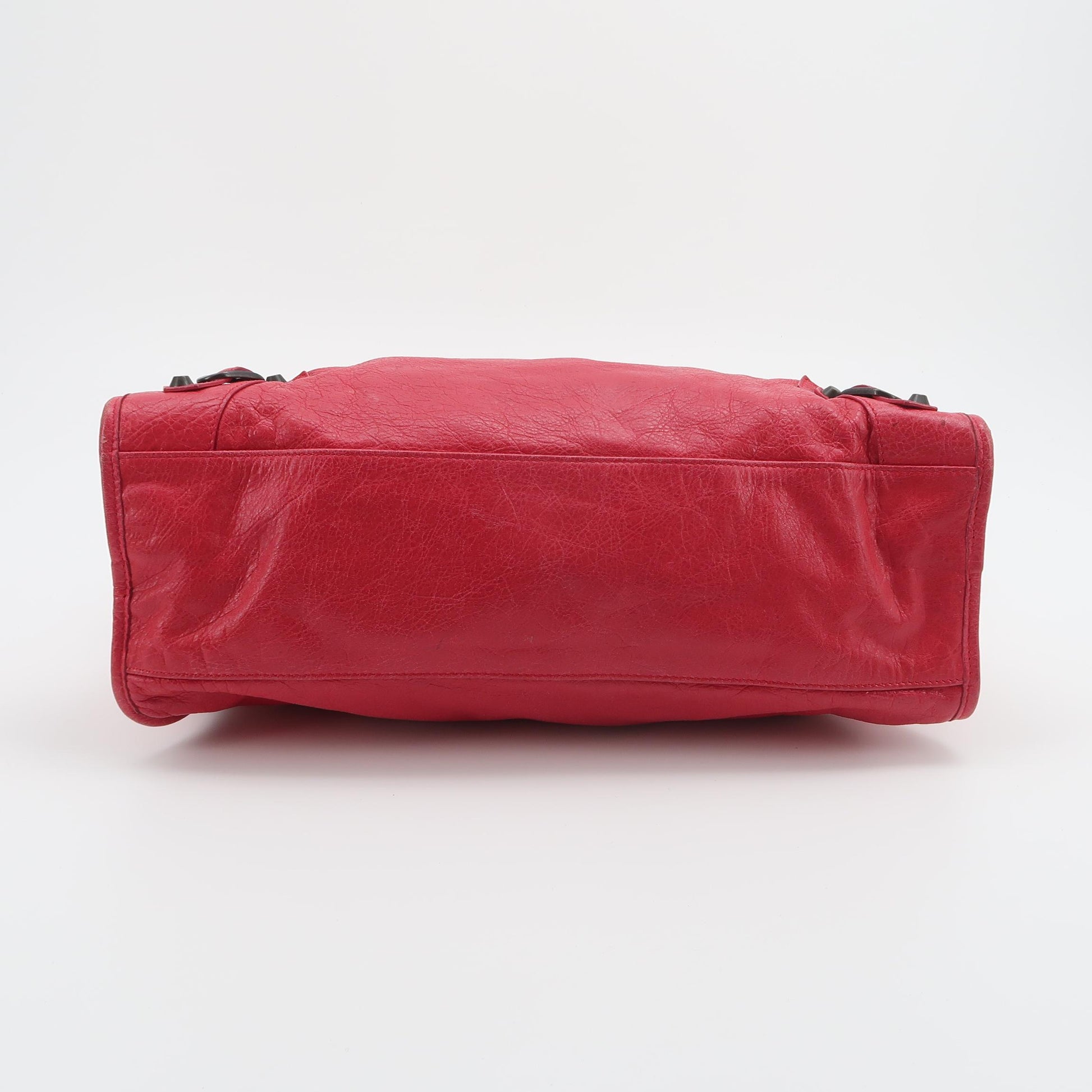 Balenciaga Classic City Medium Red RHW