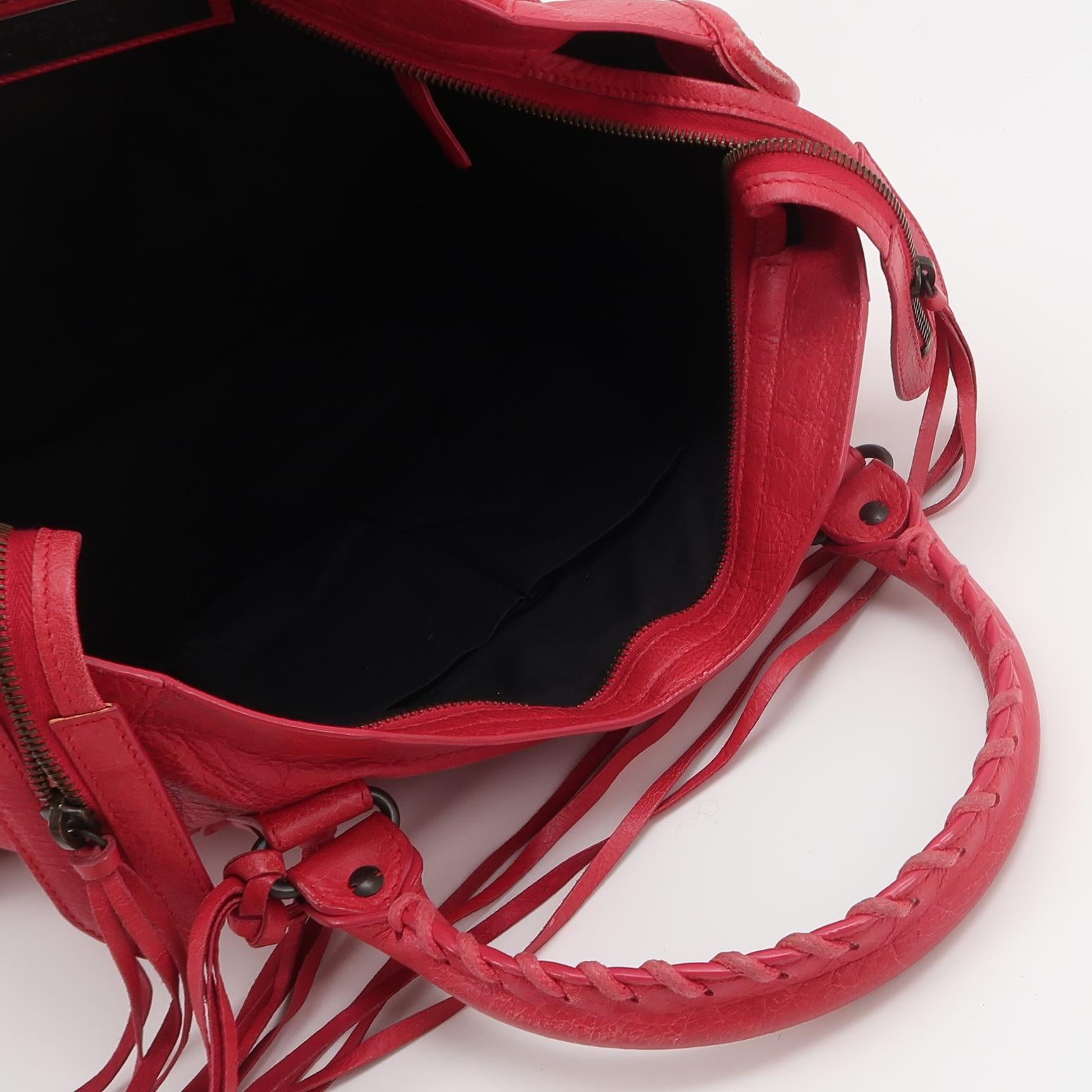 Balenciaga Classic City Medium Red RHW