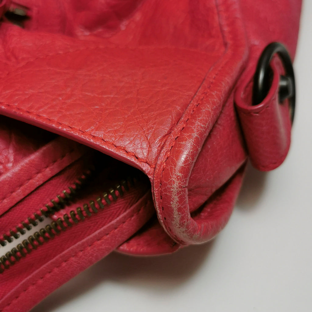 Balenciaga Classic City Medium Red RHW