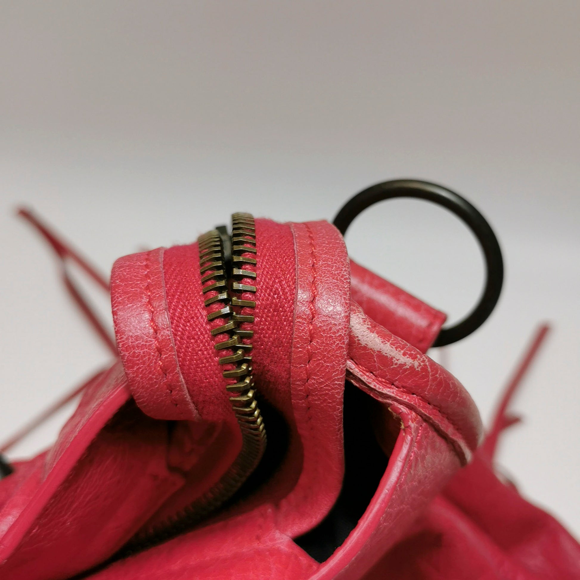 Balenciaga Classic City Medium Red RHW