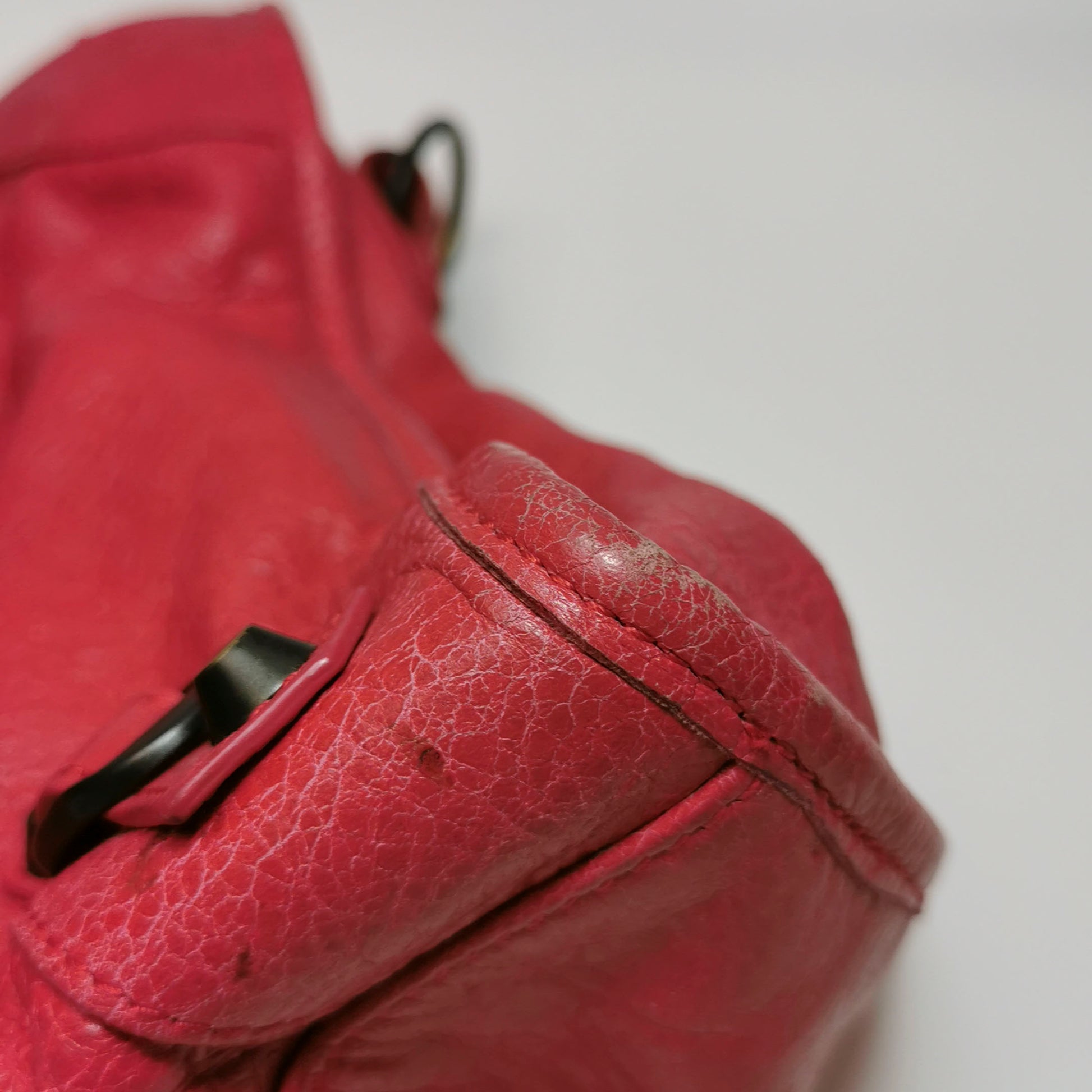 Balenciaga Classic City Medium Red RHW