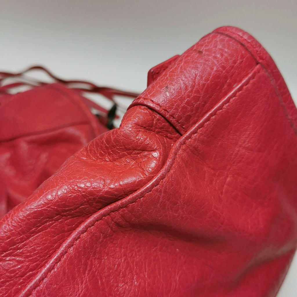 Balenciaga Classic City Medium Red RHW