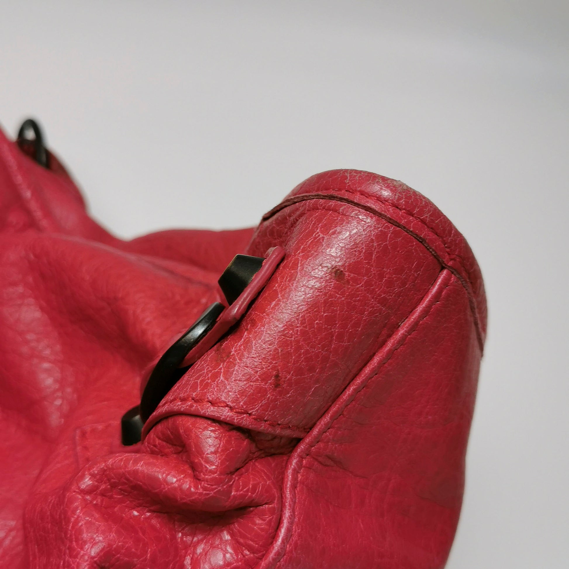 Balenciaga Classic City Medium Red RHW