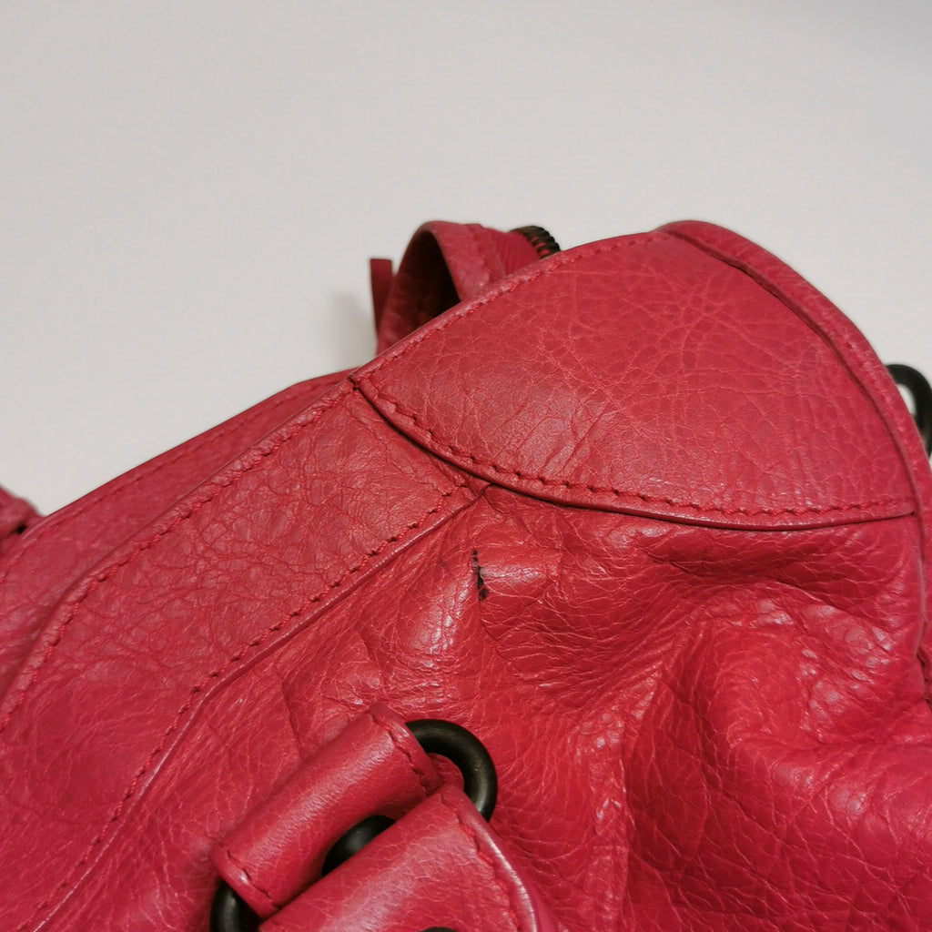 Balenciaga Classic City Medium Red RHW