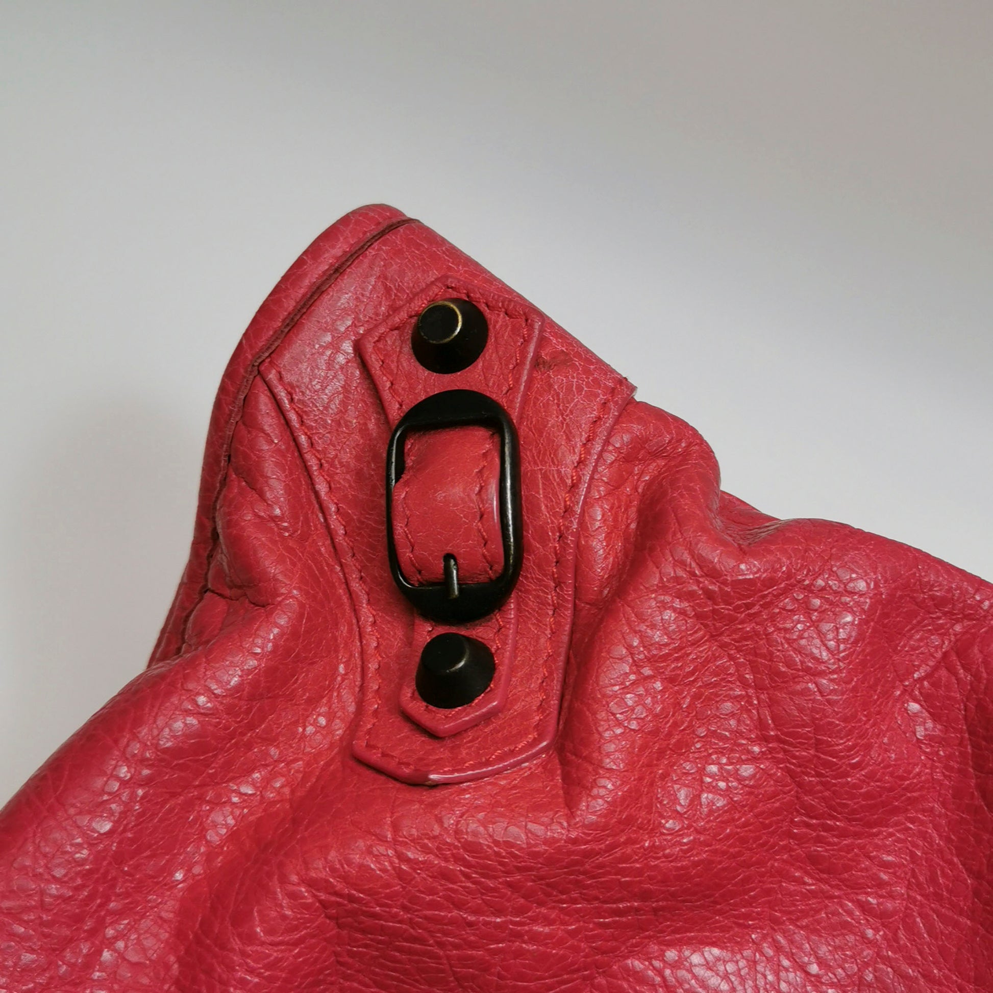 Balenciaga Classic City Medium Red RHW