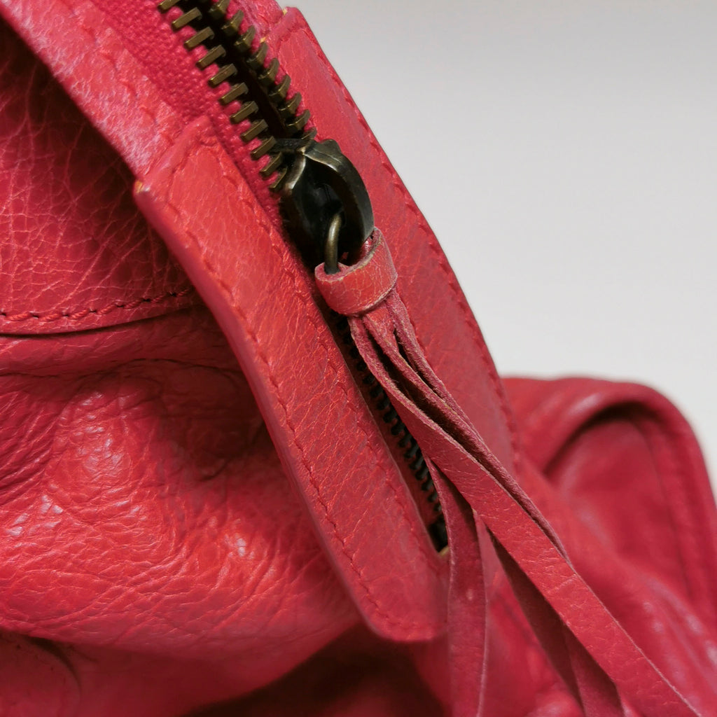 Balenciaga Classic City Medium Red RHW
