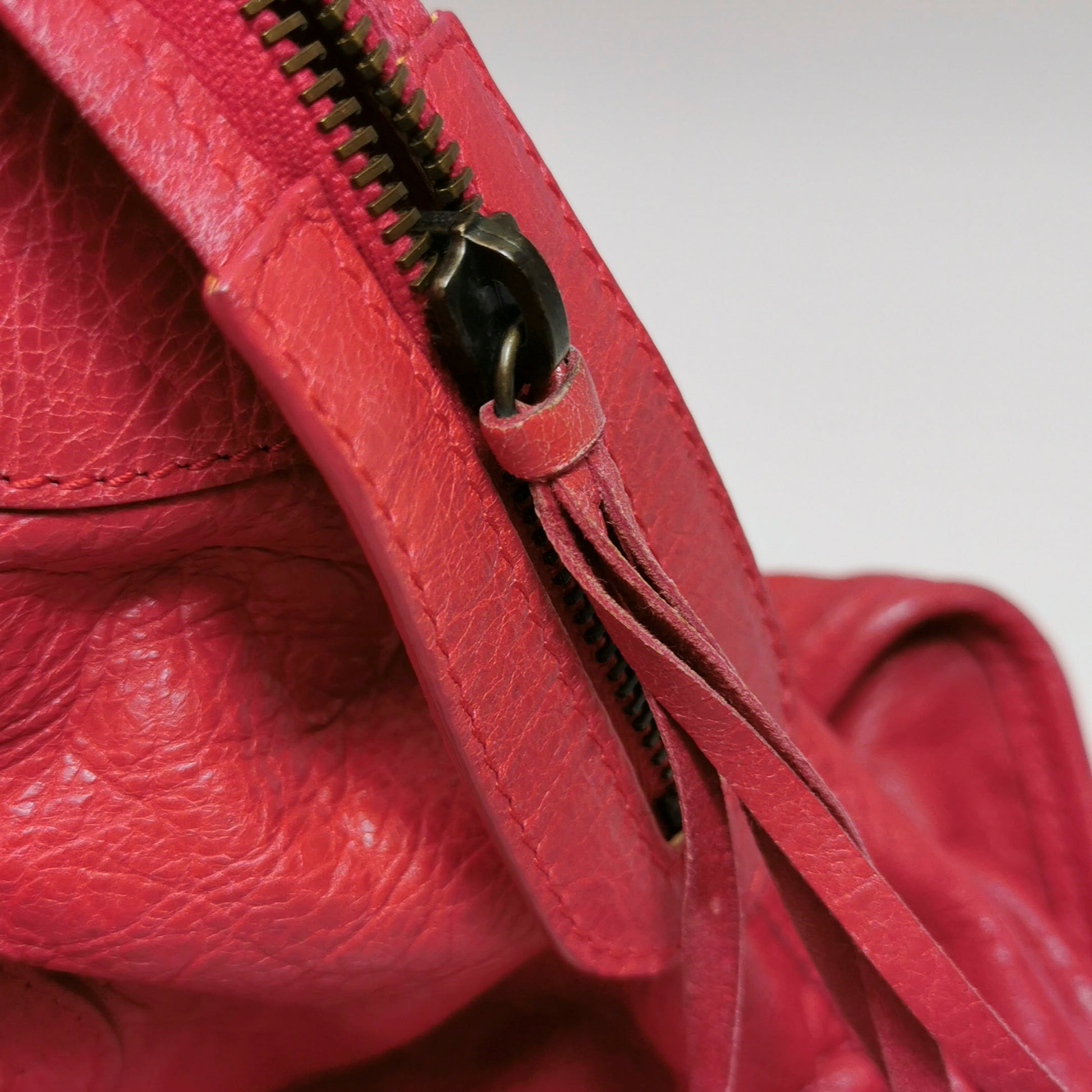 Balenciaga Classic City Medium Red RHW
