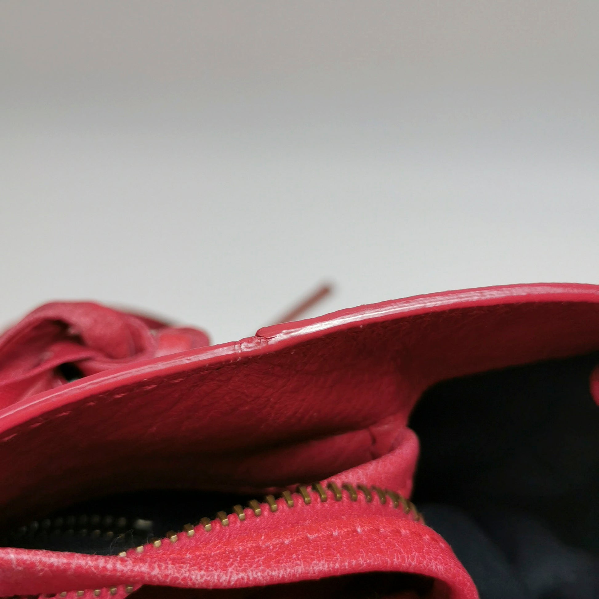 Balenciaga Classic City Medium Red RHW