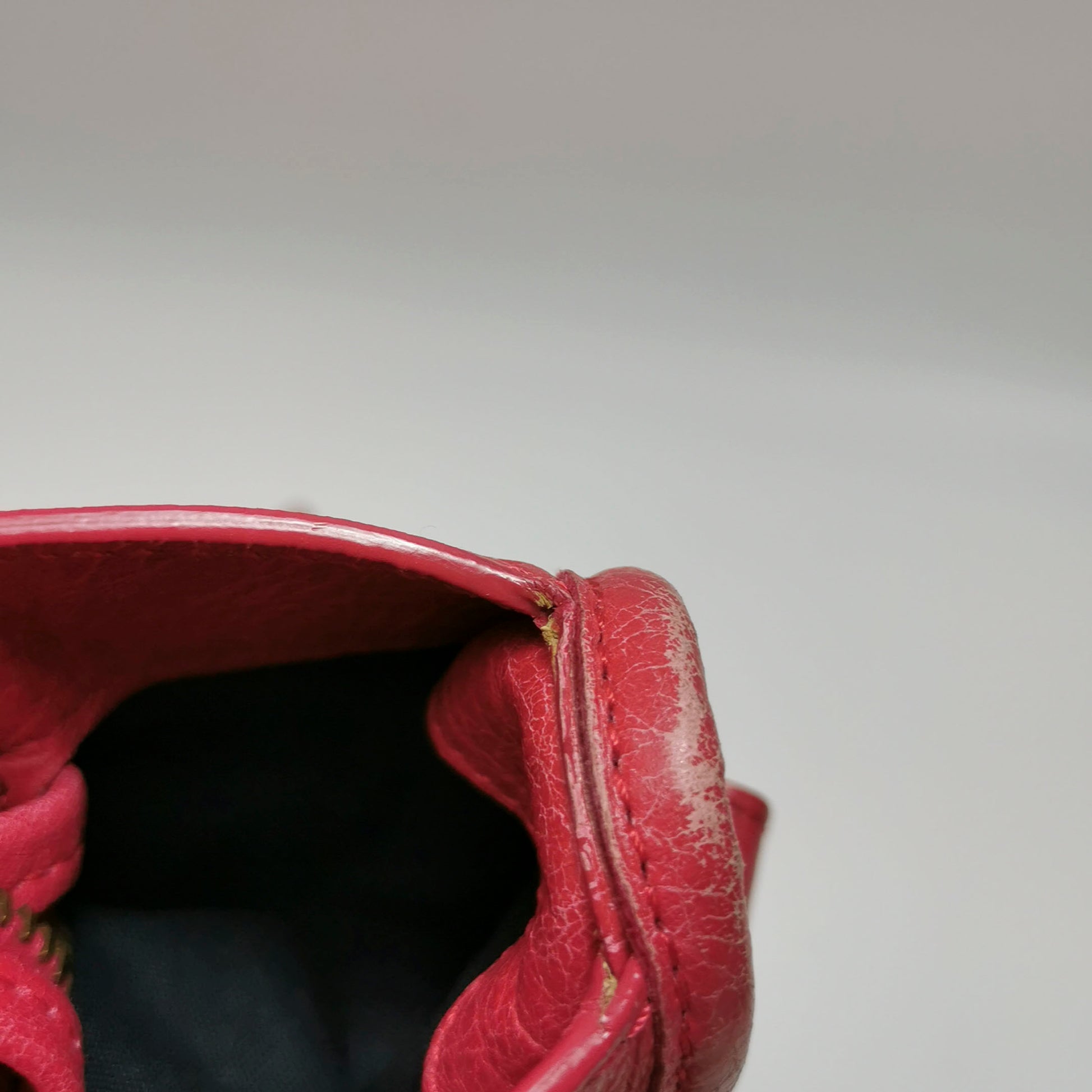 Balenciaga Classic City Medium Red RHW