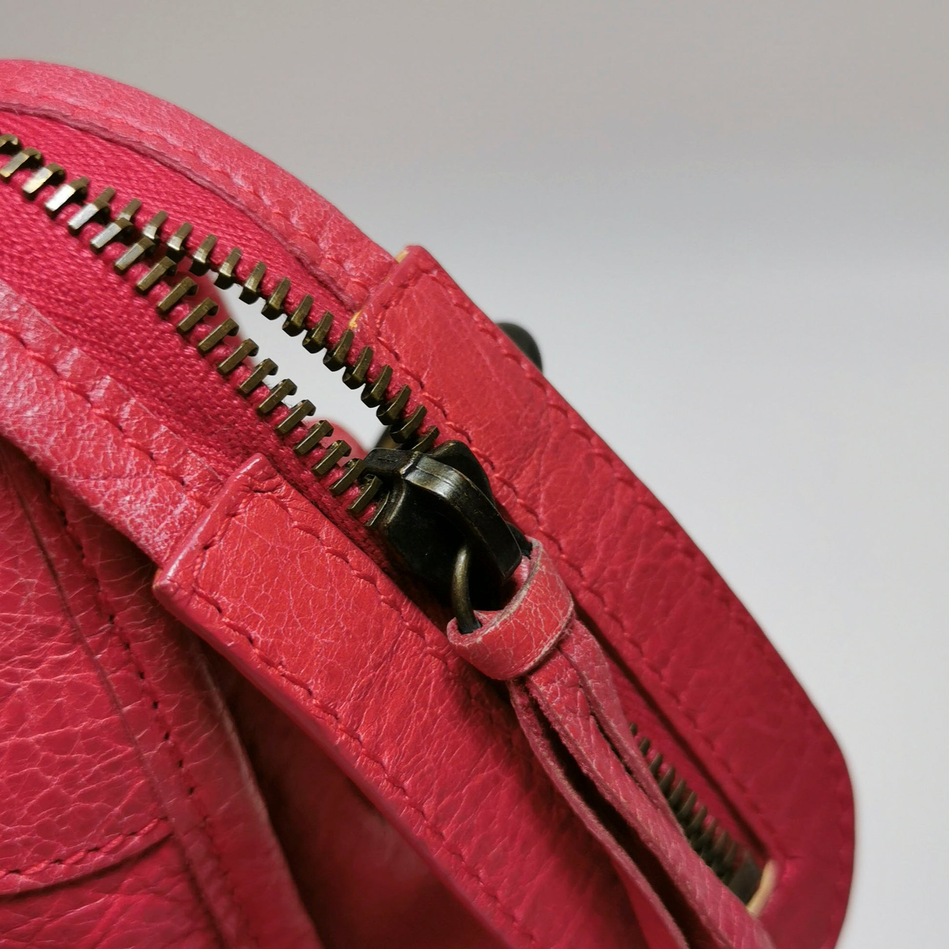 Balenciaga Classic City Medium Red RHW