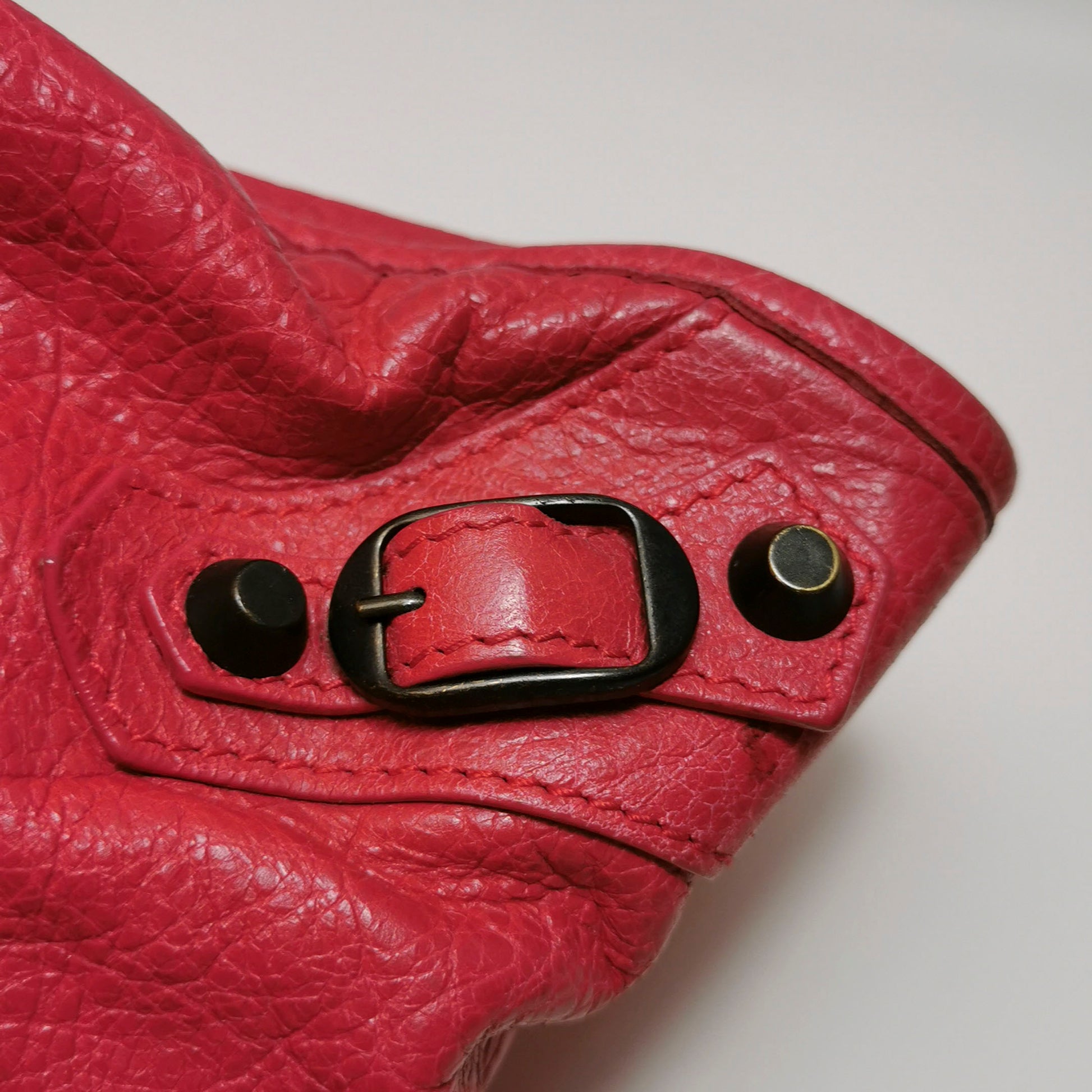 Balenciaga Classic City Medium Red RHW