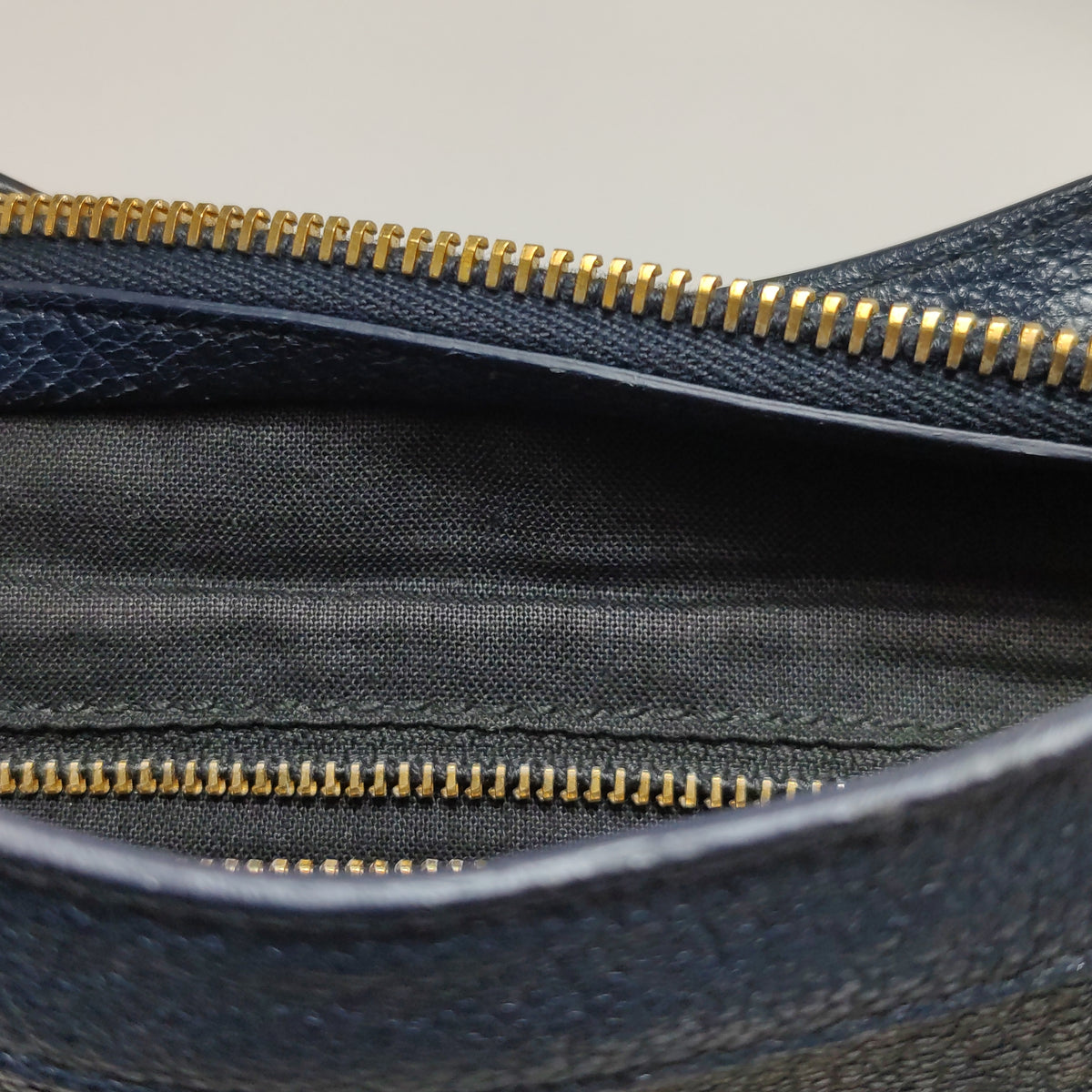 Balenciaga Mini City Metallic Edge Navy Blue