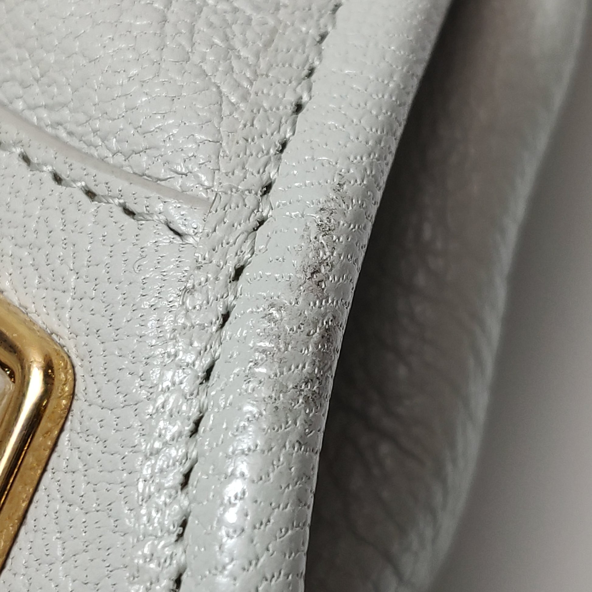Balenciaga City Medium Metallic Edge Icy Gray GHW