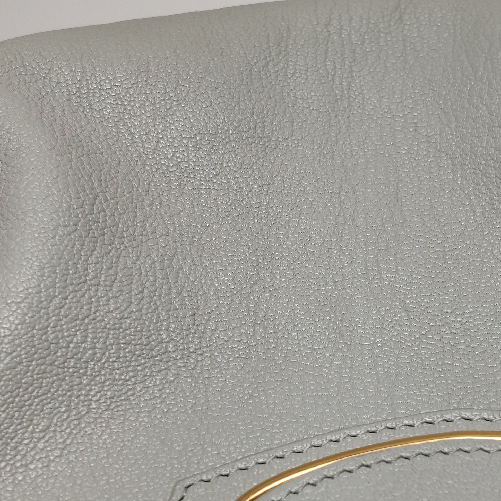 Balenciaga City Medium Metallic Edge Icy Gray GHW