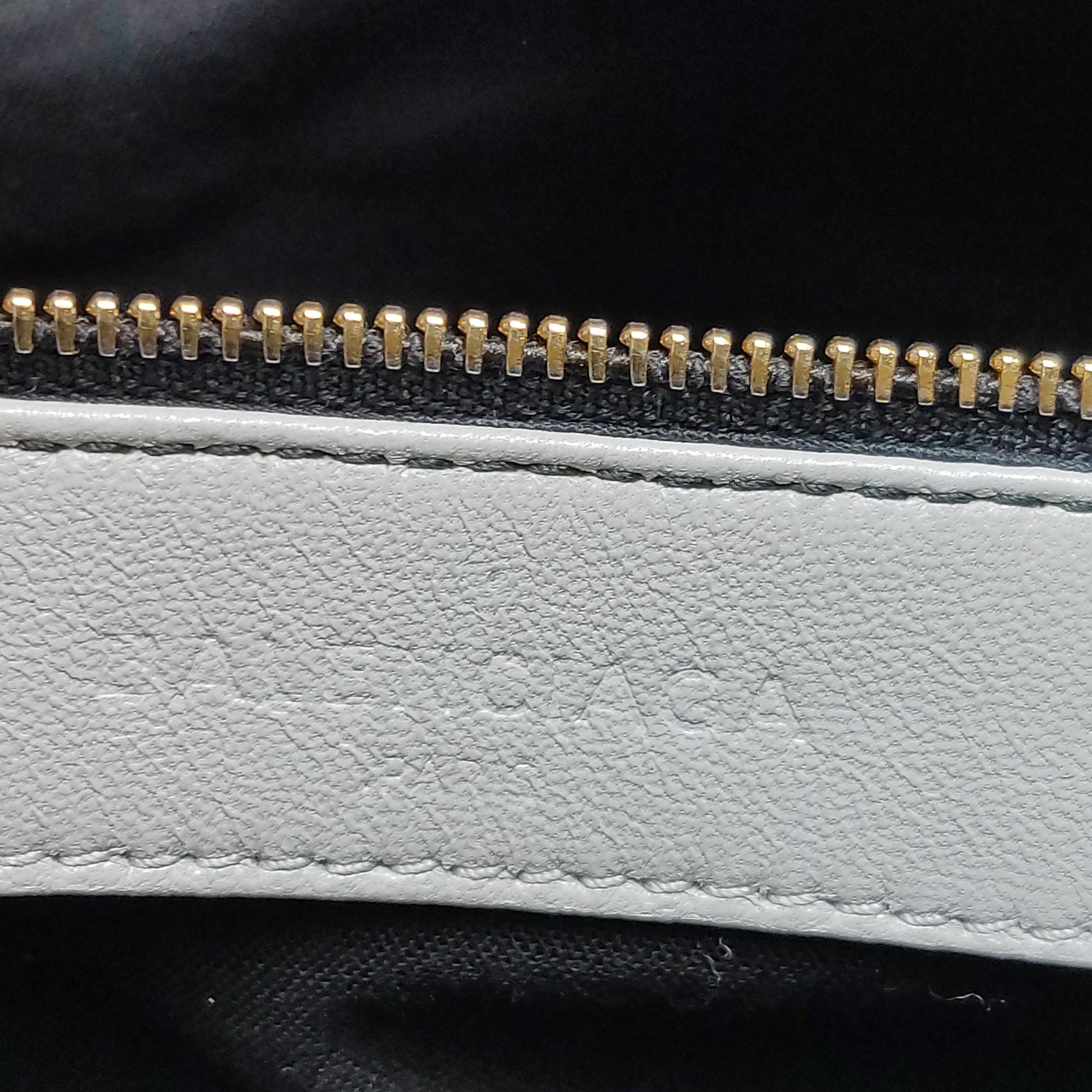 Balenciaga City Medium Metallic Edge Icy Gray GHW