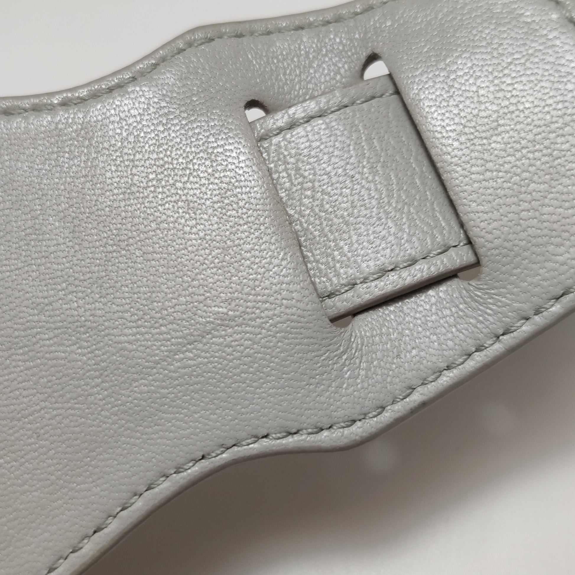 Balenciaga City Medium Metallic Edge Icy Gray GHW