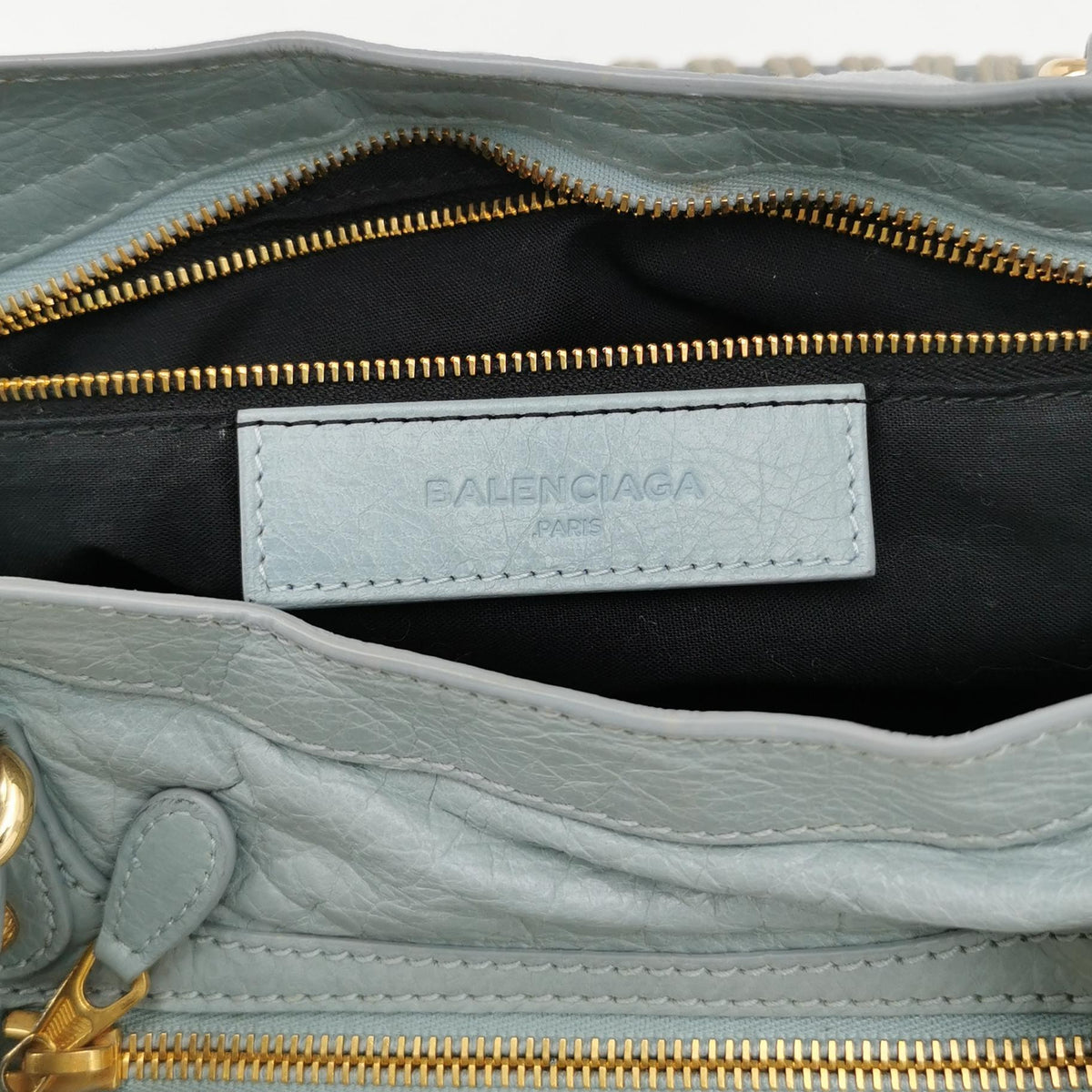 Balenciaga Classic City Medium Light Blue GHW 65468515